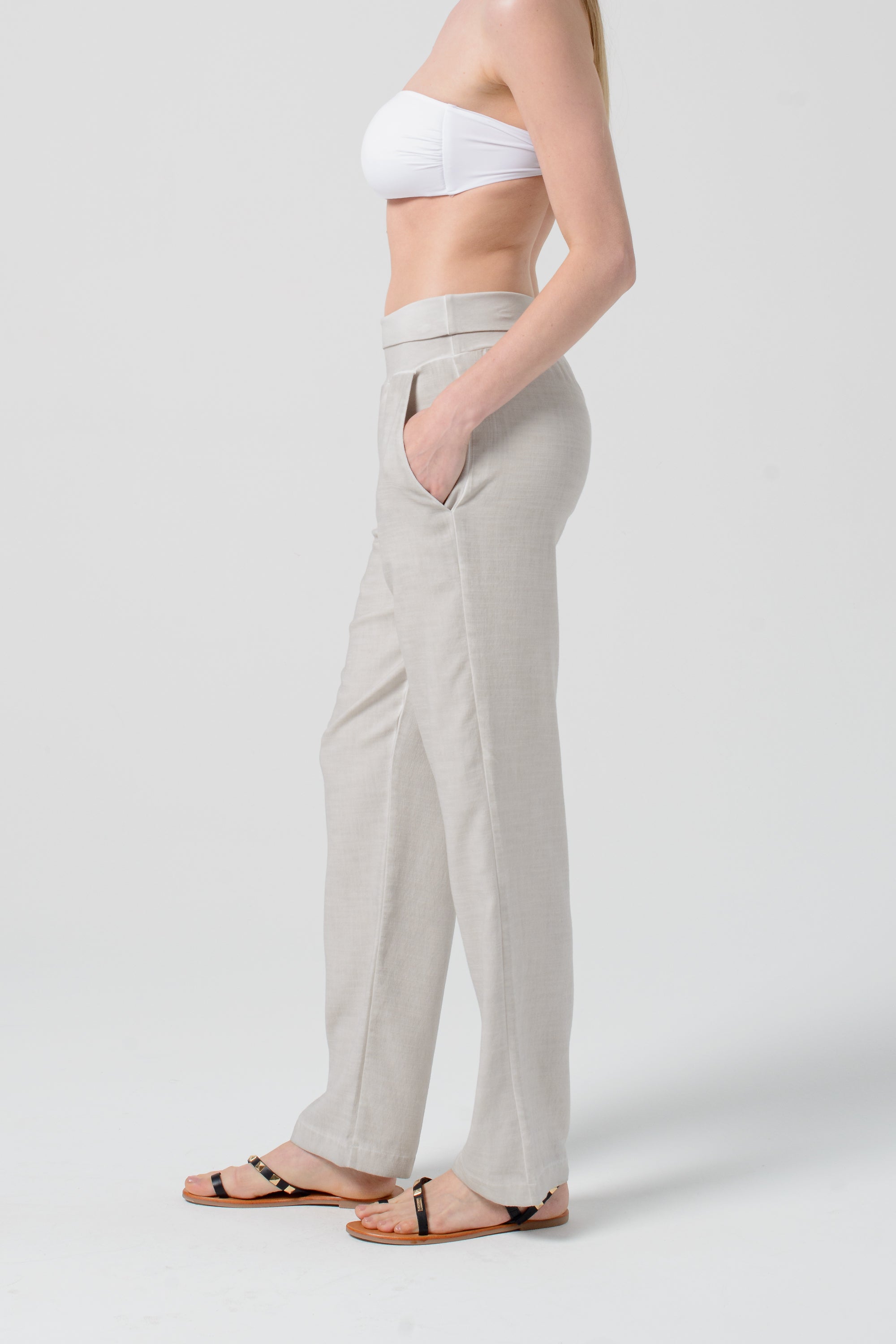 Jupiter Pants - Platino