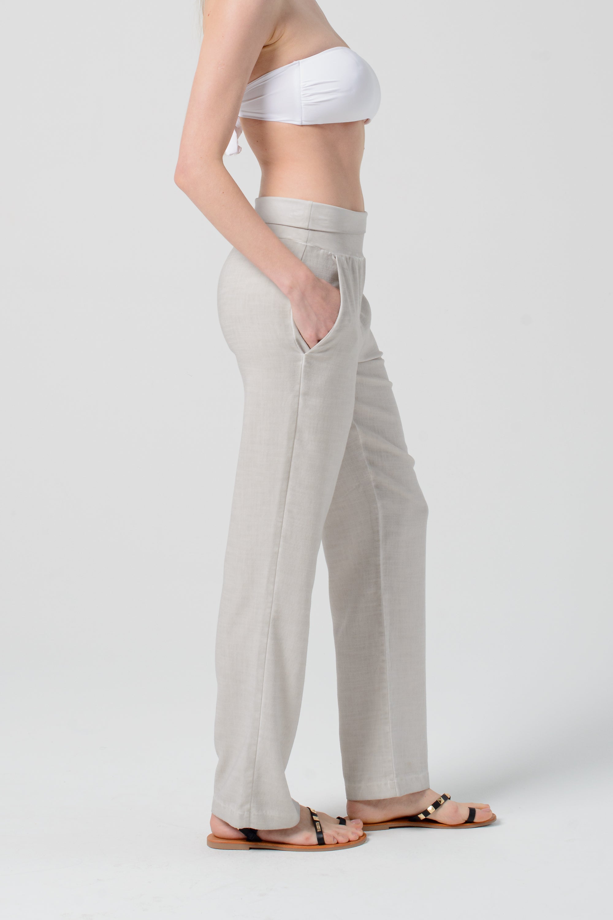 Jupiter Pants - Platino
