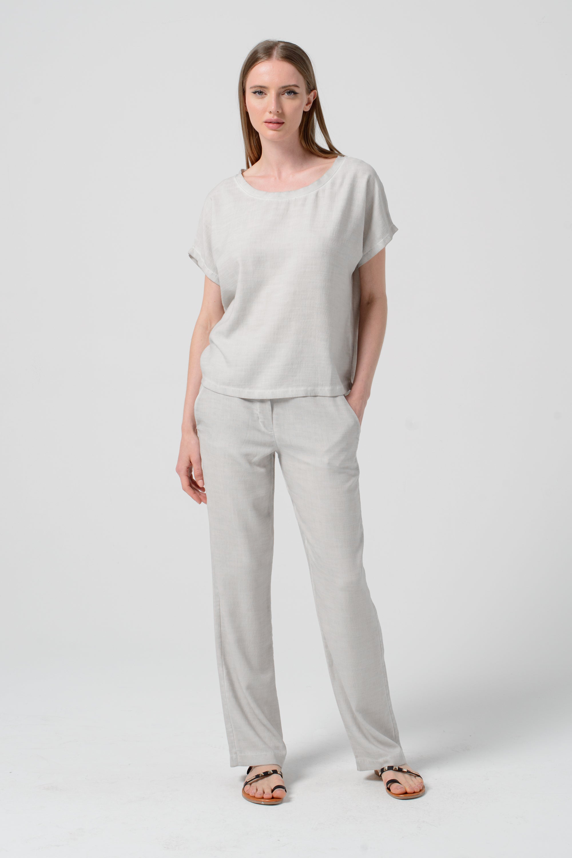 Jupiter Pants - Platino