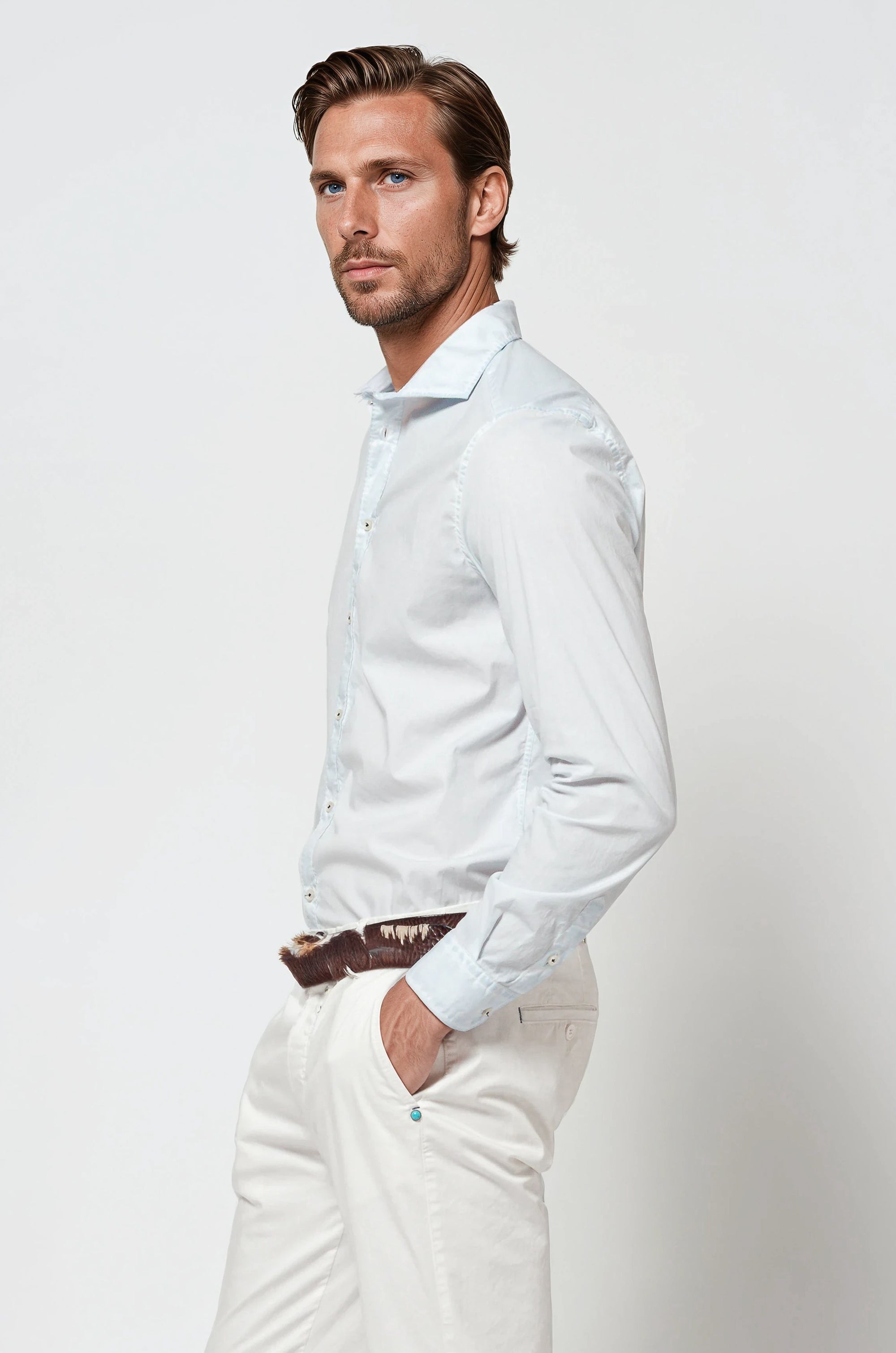 Harrison Poplin Shirt - Anice