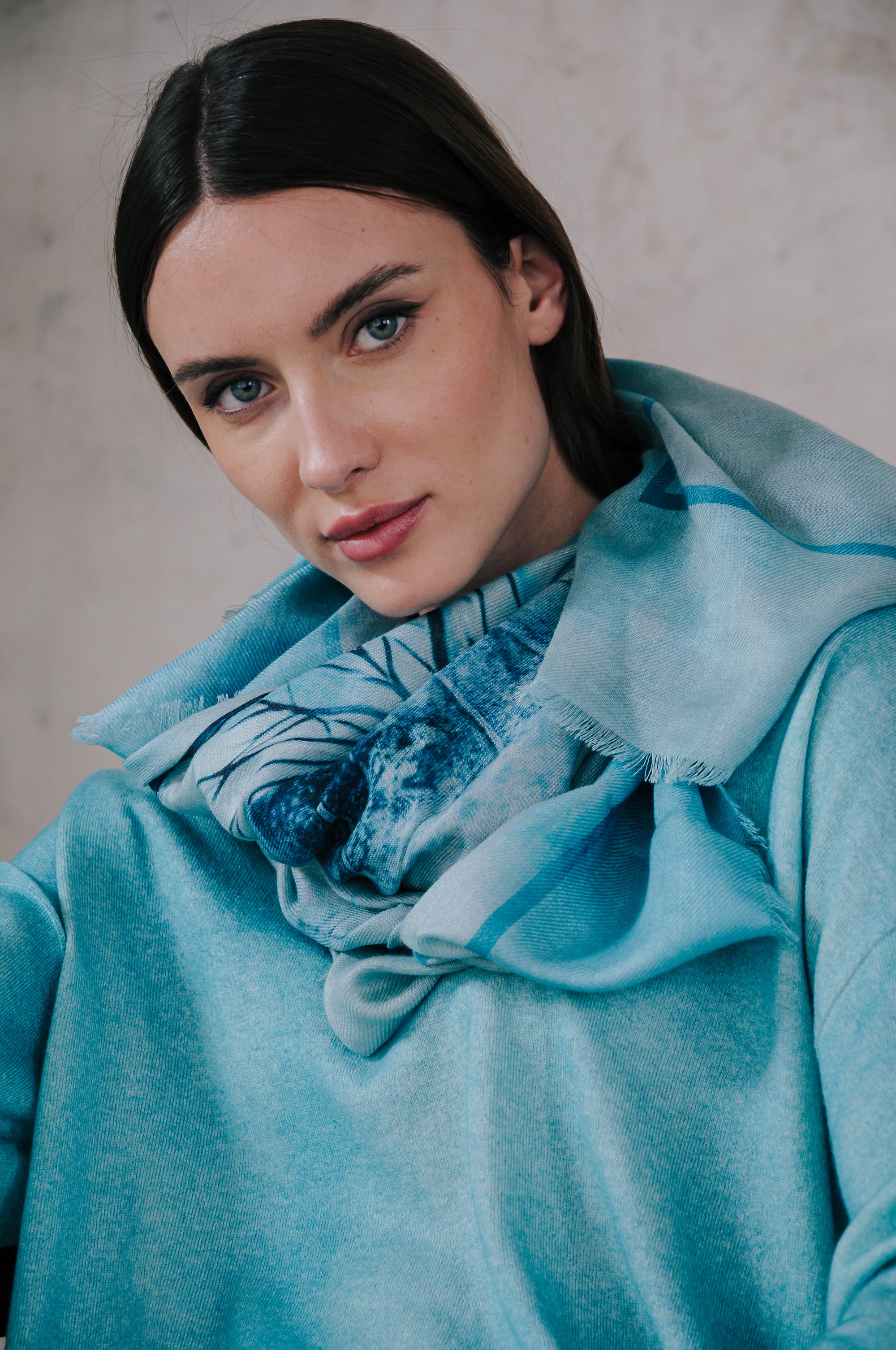 Eracly Foulard - Aqua