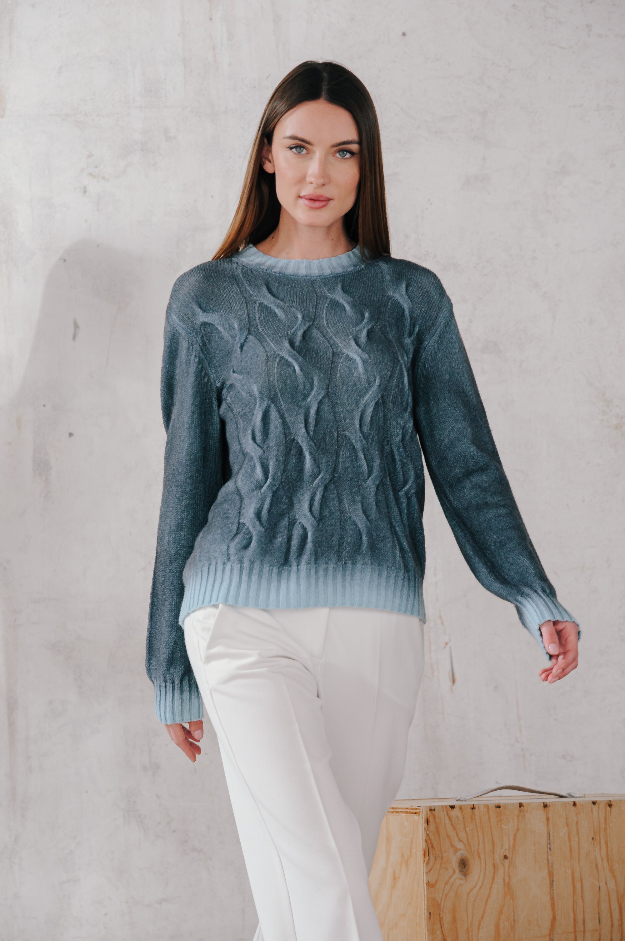 Alois Knit Smoke Art - Glacier
