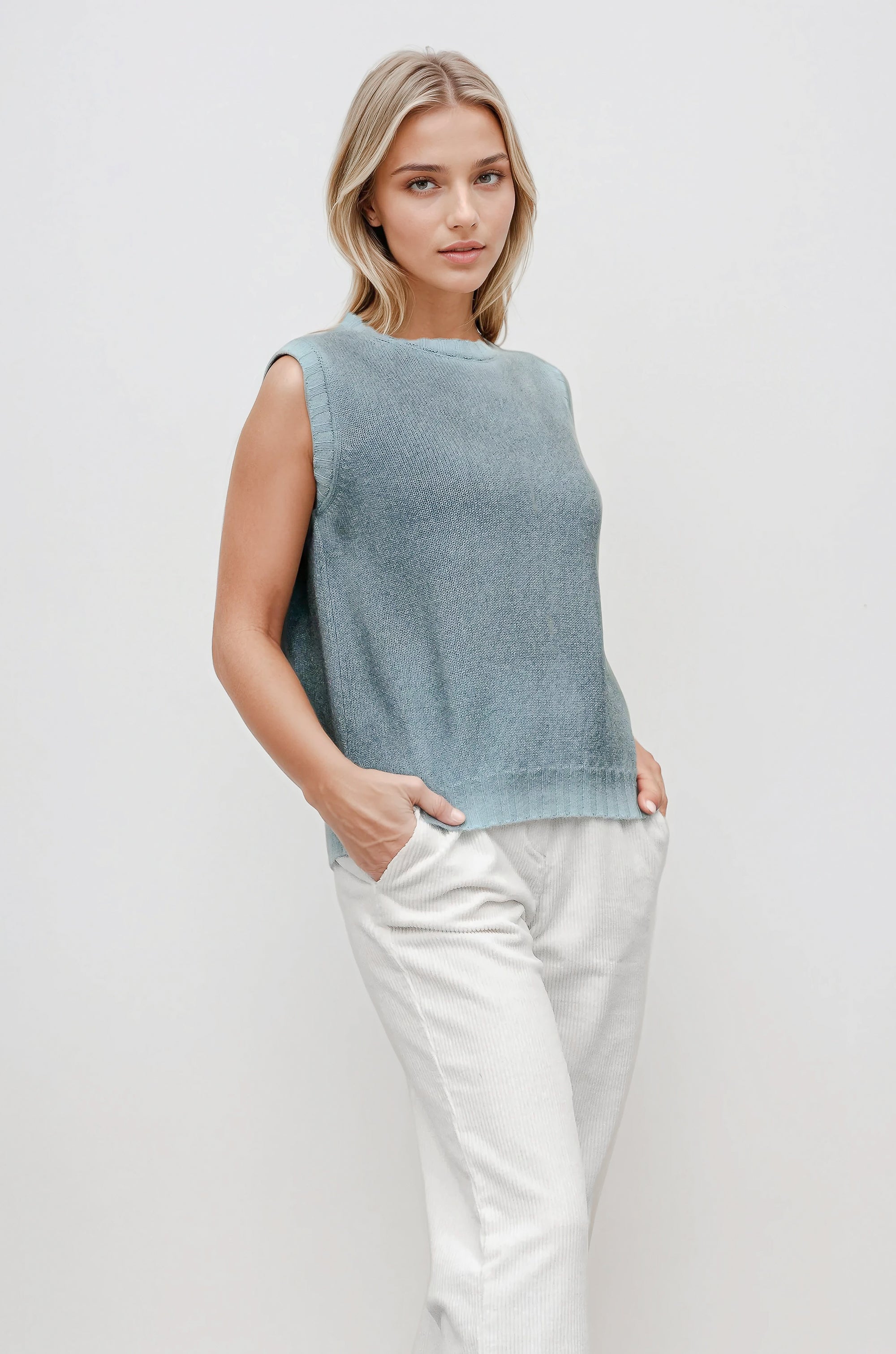 Fedaia Vest Smoke Art - Glacier