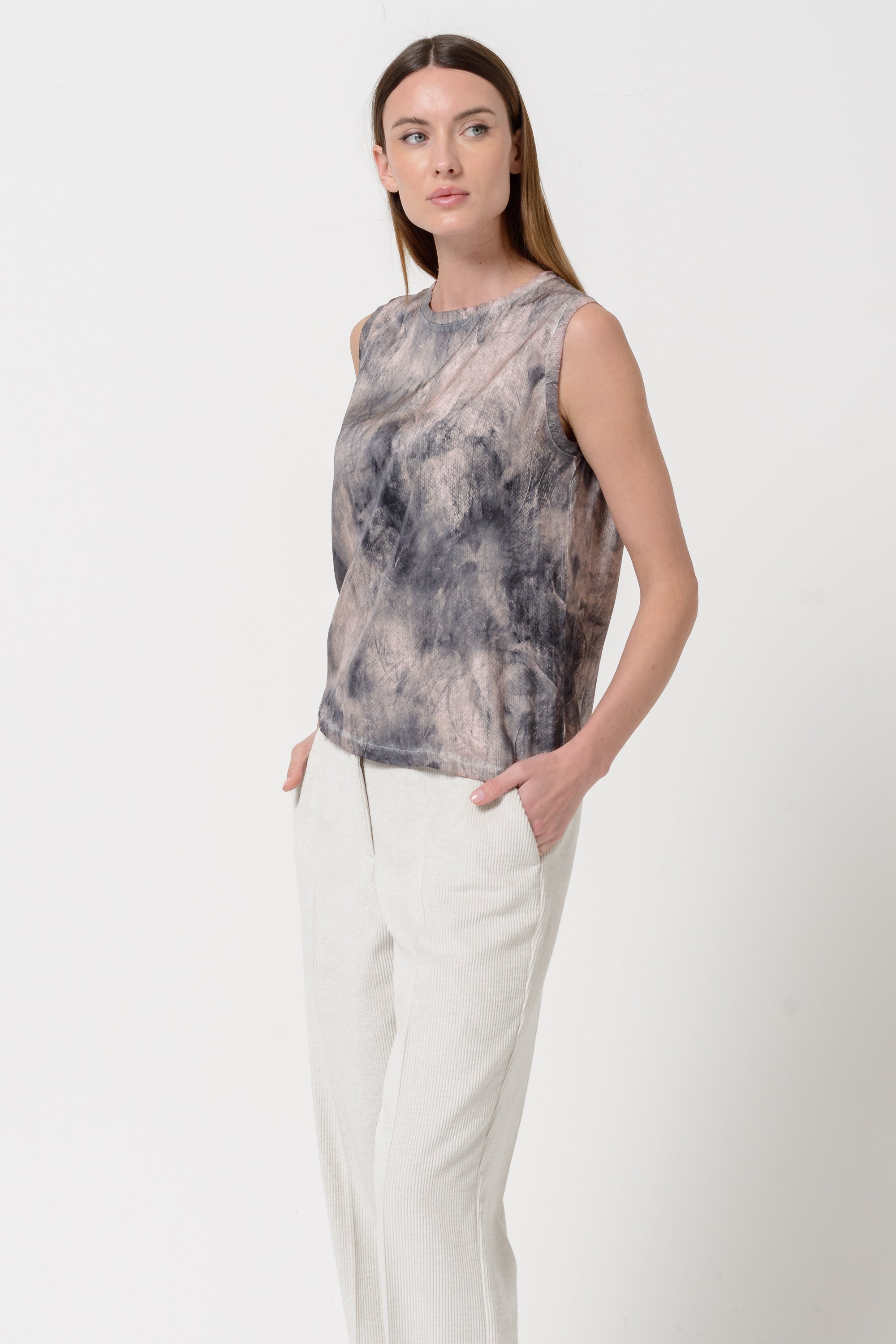 Lugana Printed Tank - Bali