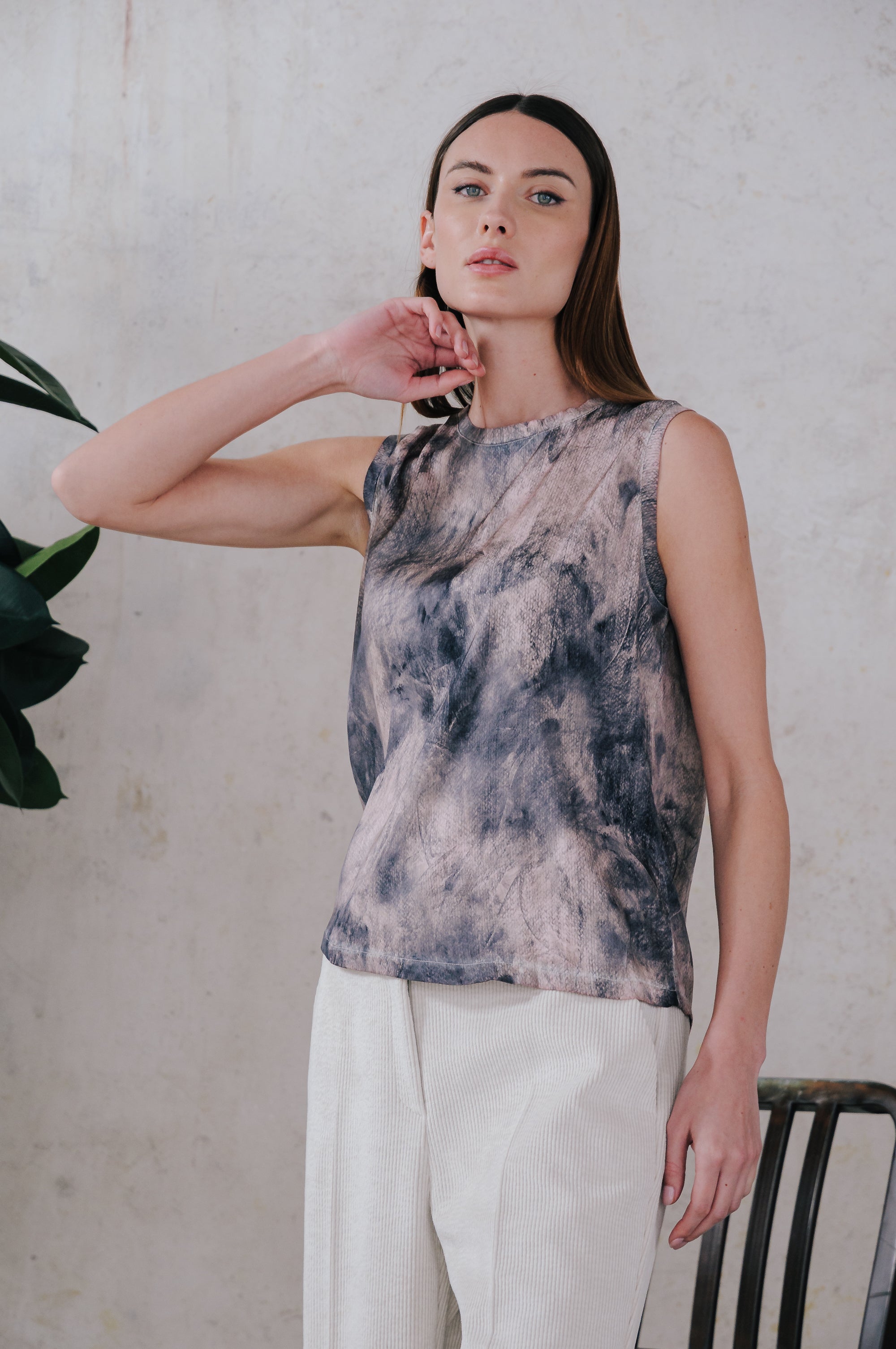 Lugana Printed Tank - Bali