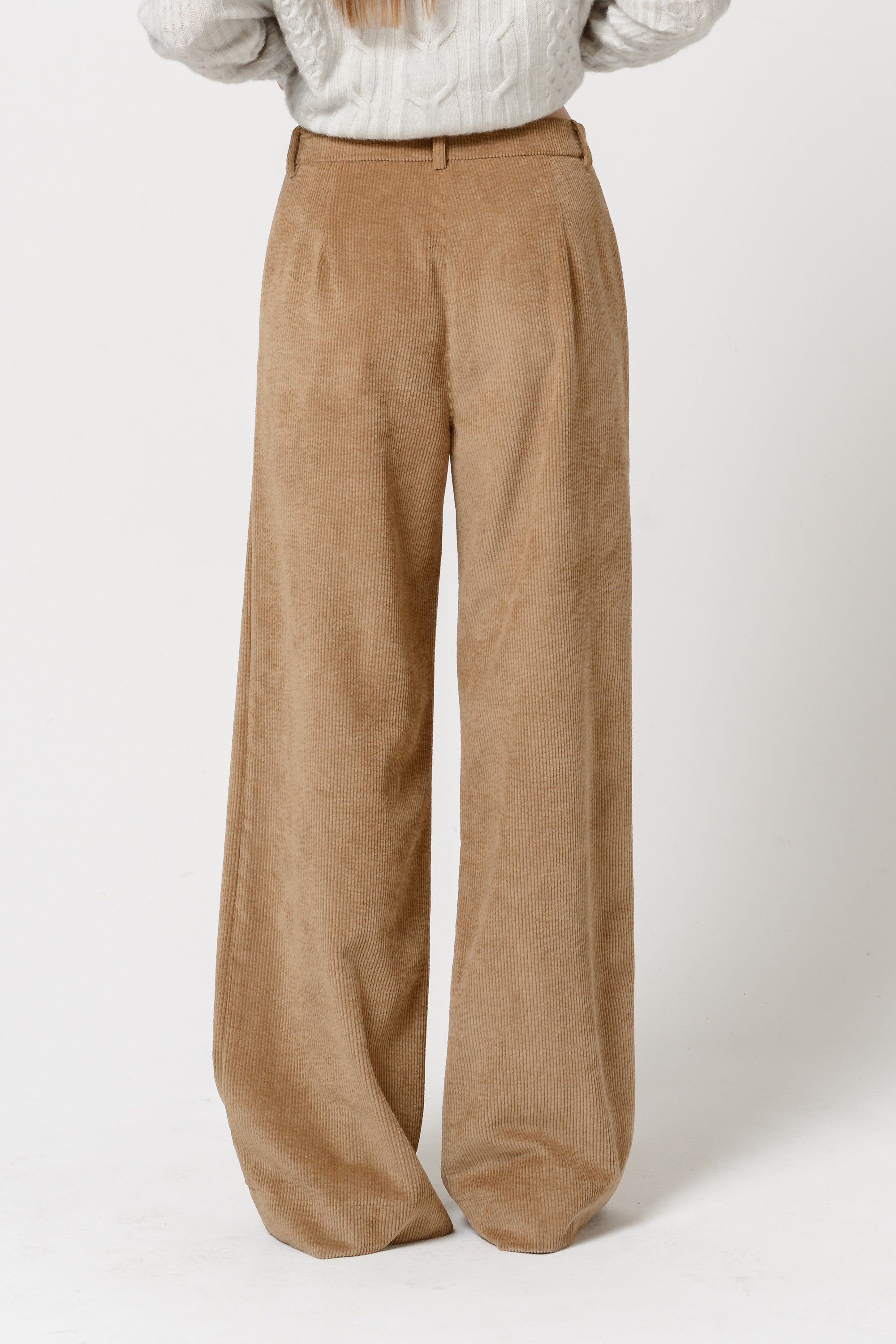 Gilda Corduroy Pants - Cammello