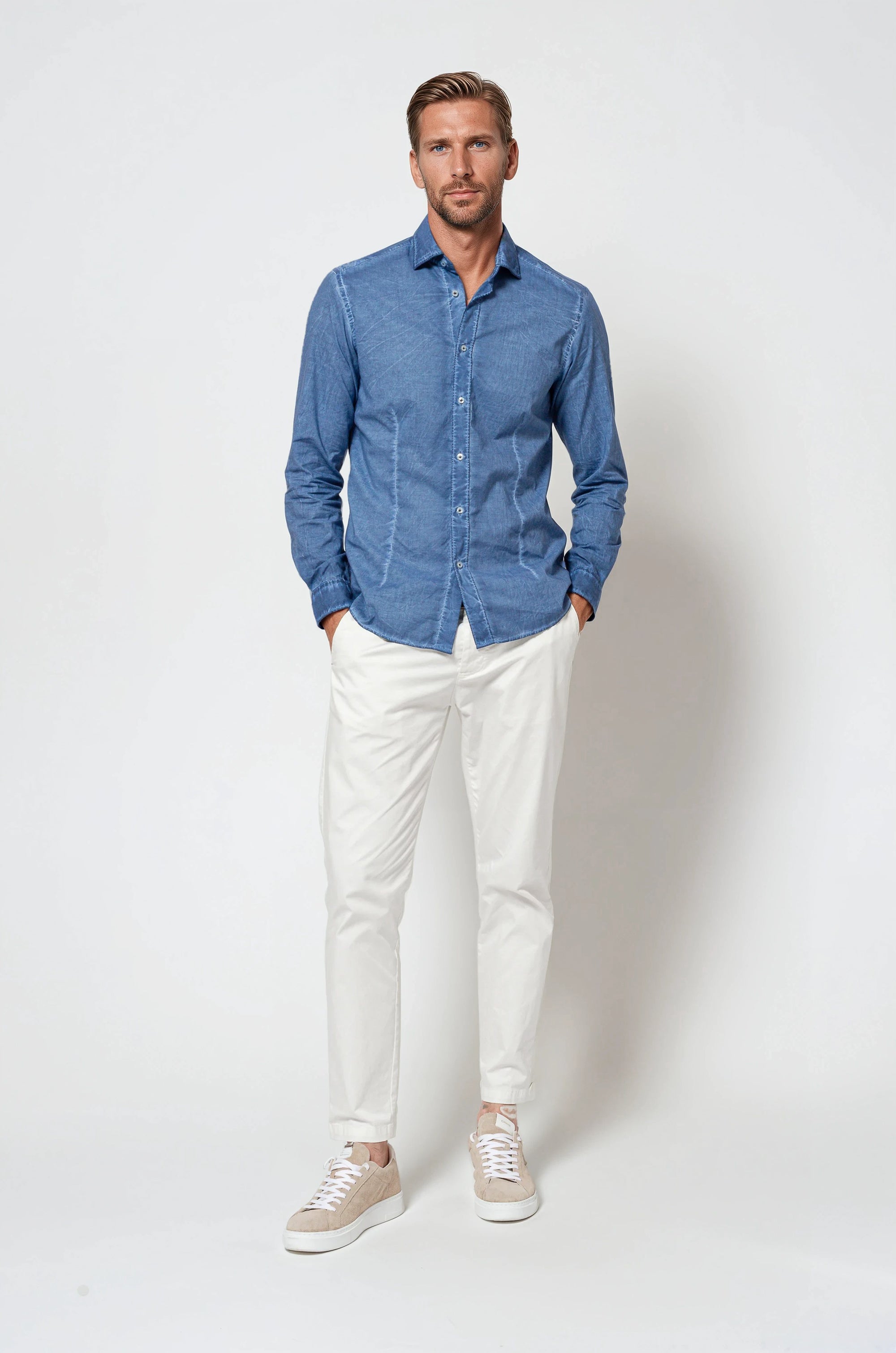 Steve Voile Shirt - Nautico