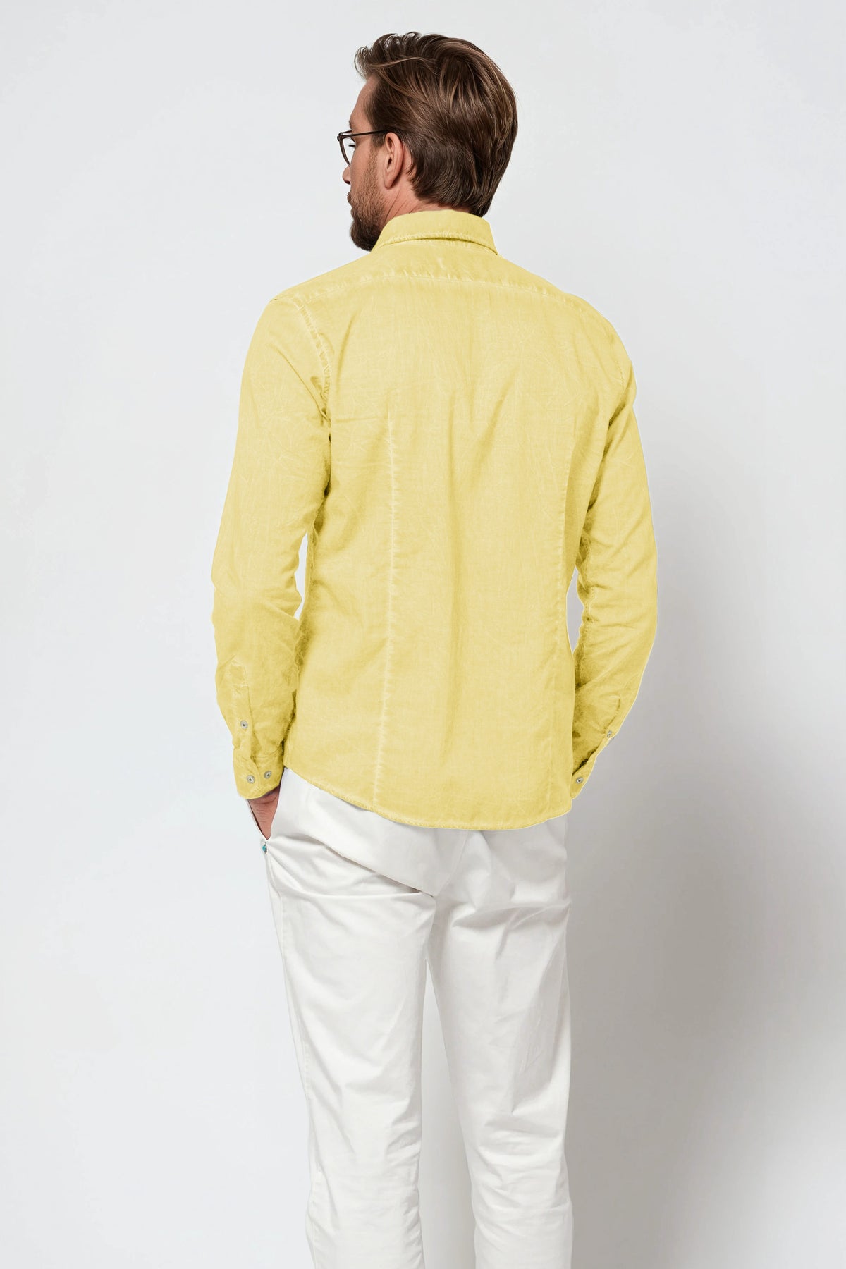 Steve Voile Shirt - Canary