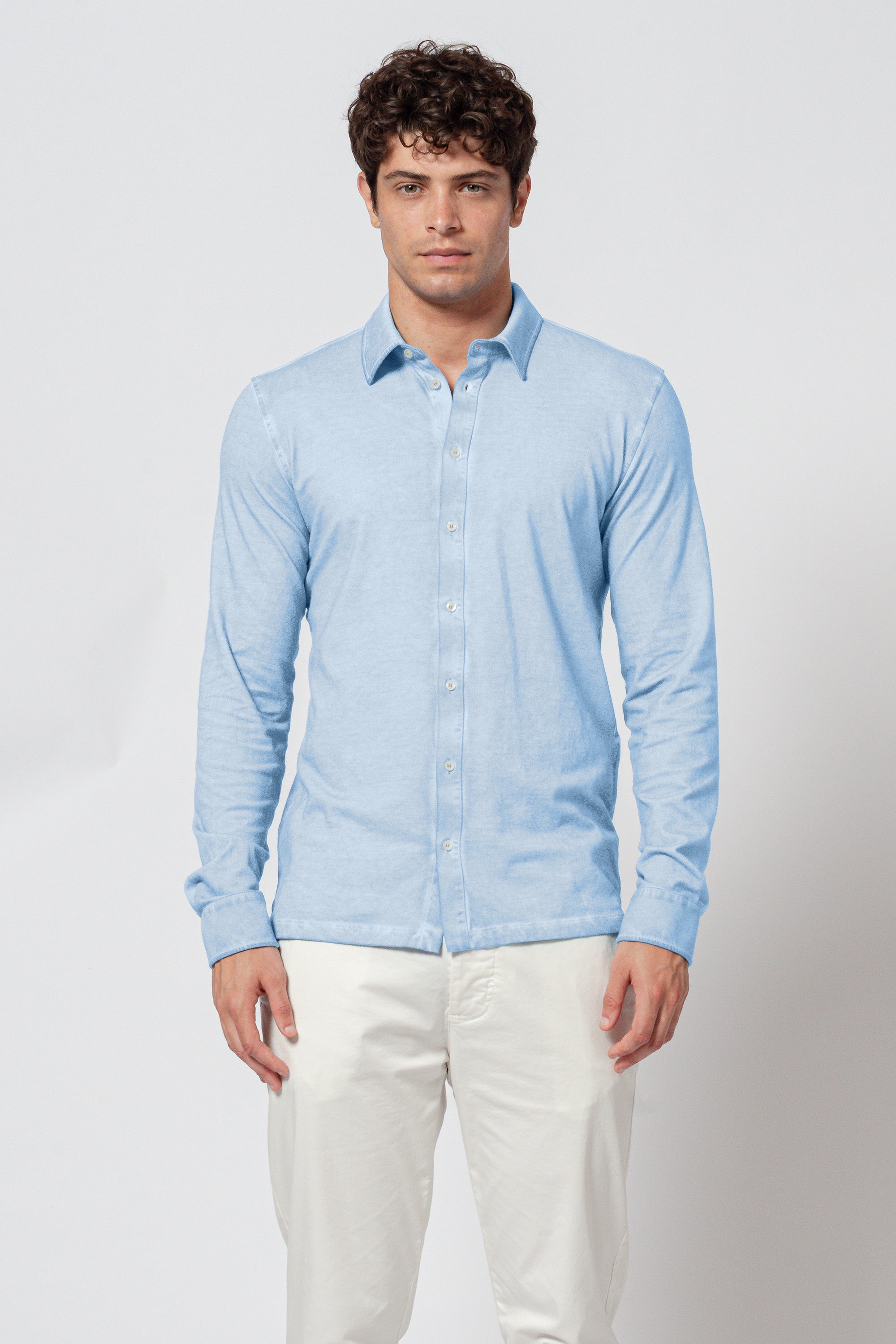Pique Shirt - Santorini