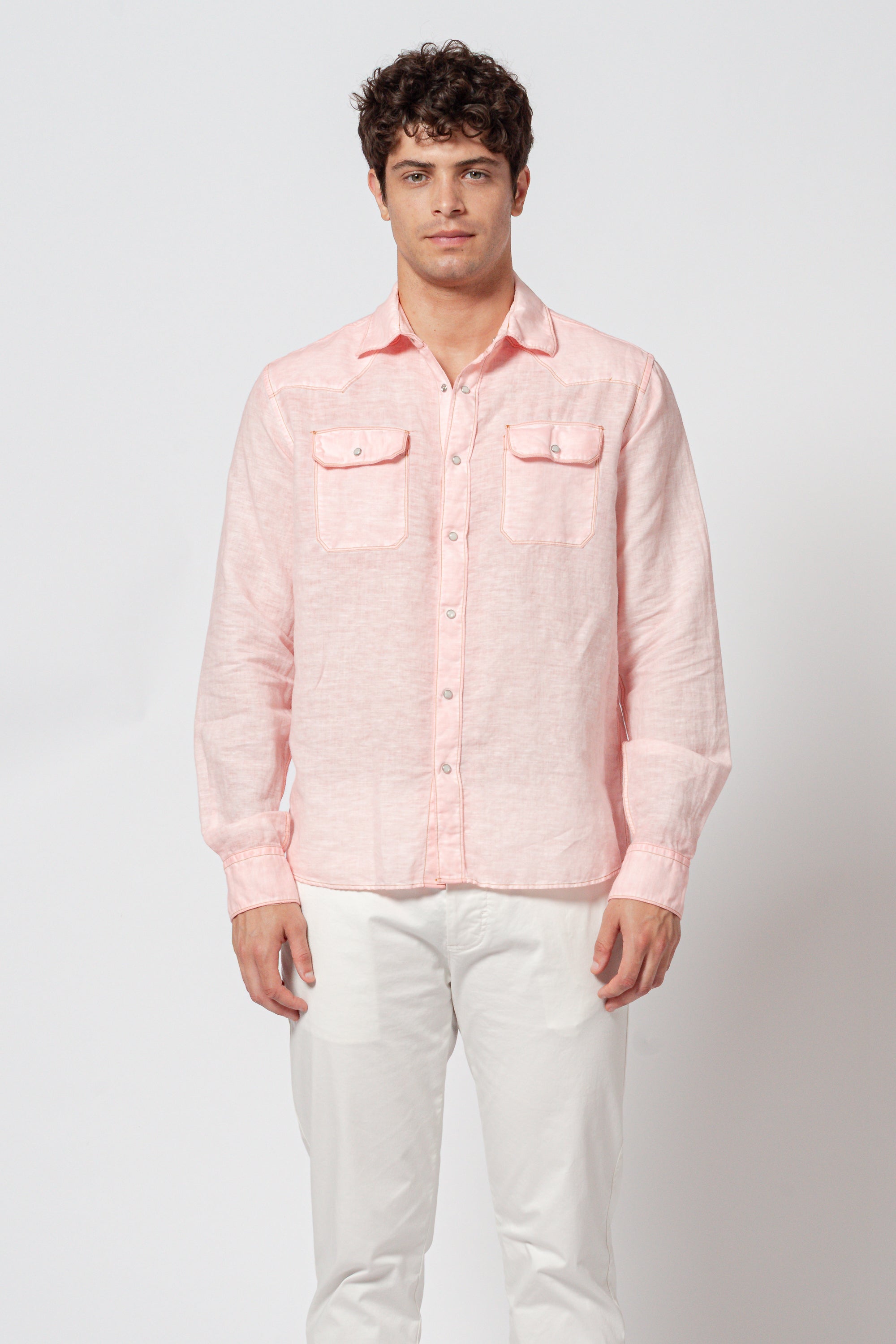 Austin Shirt - Flamingo