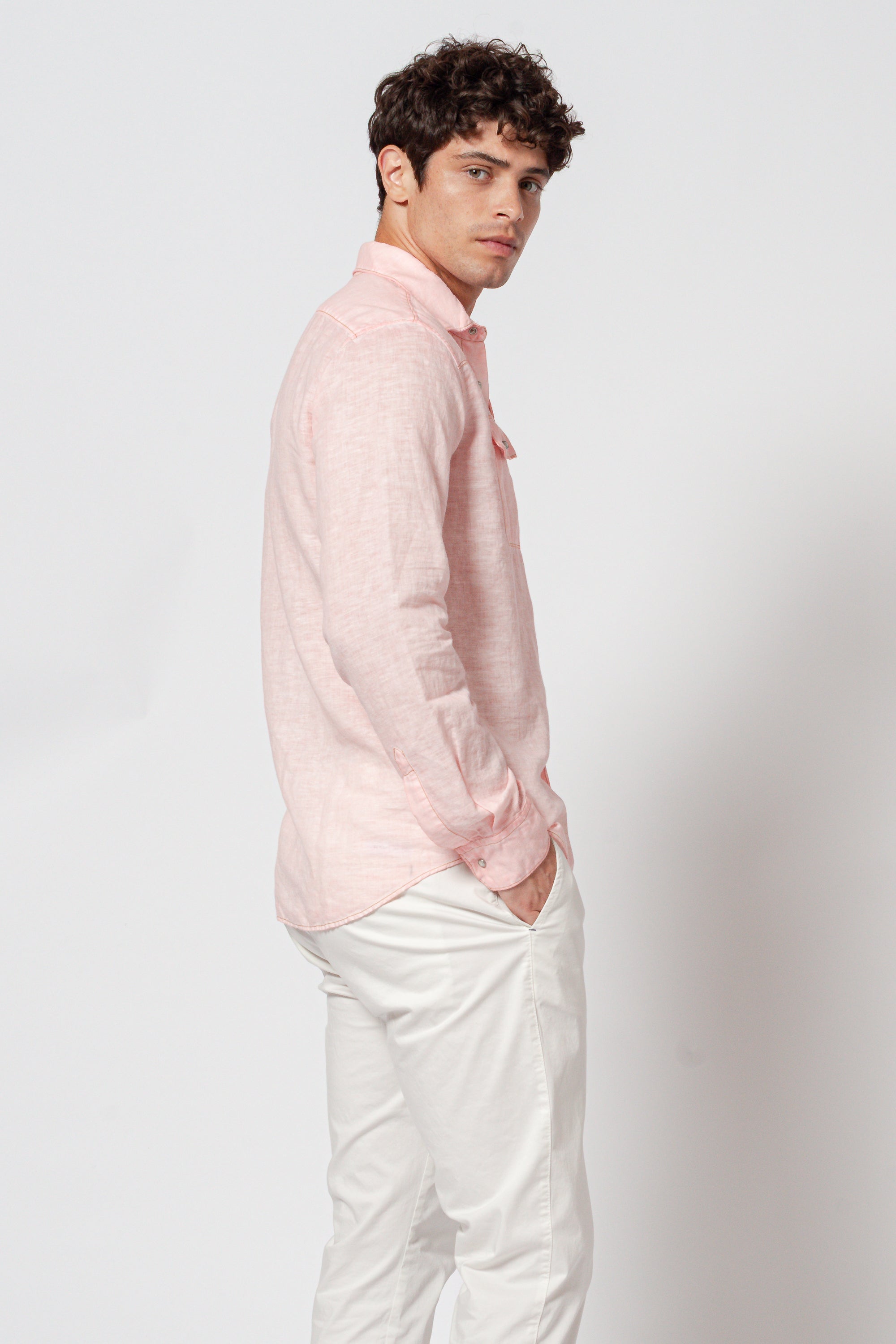 Austin Shirt - Flamingo