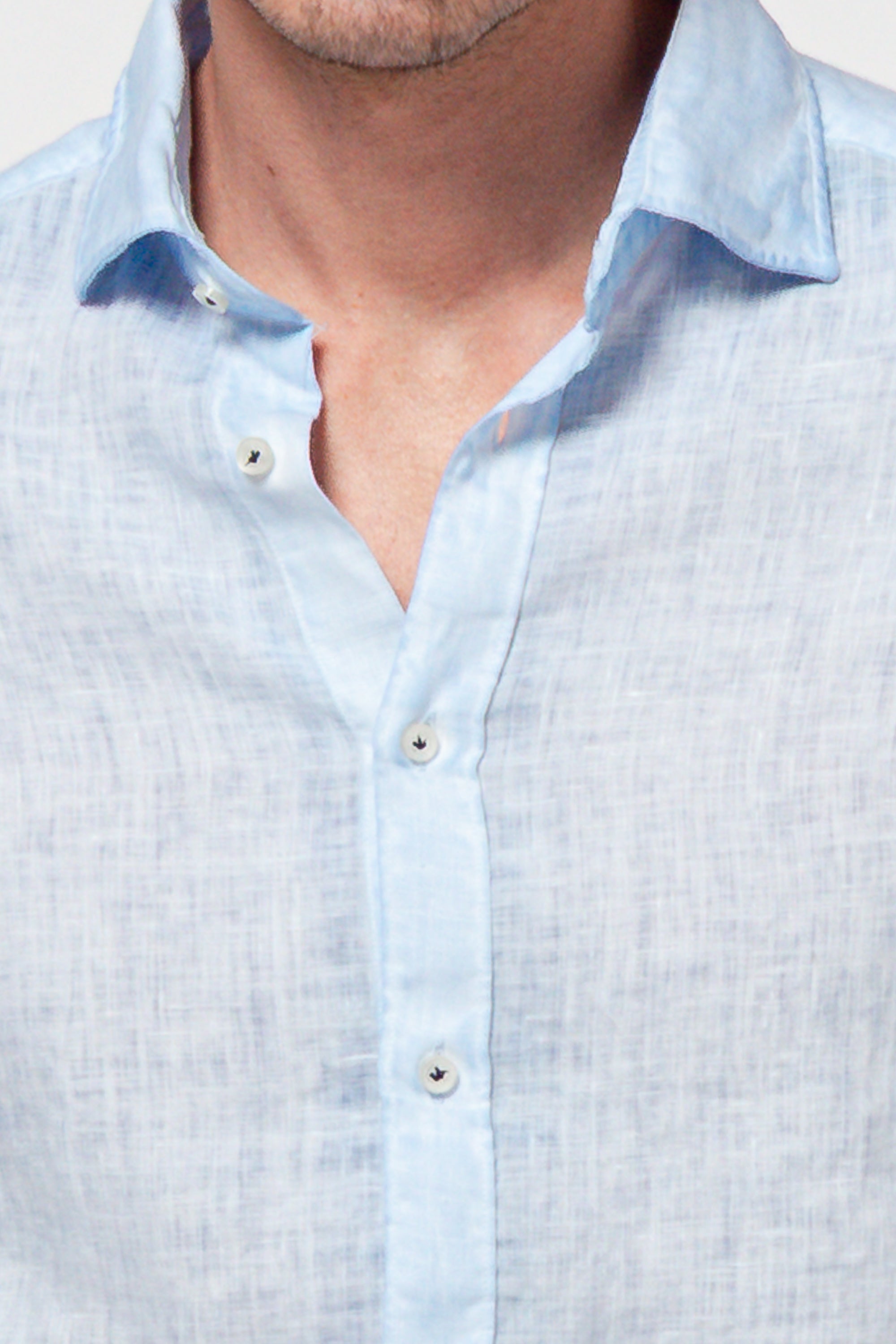 Robert Linen Shirt - Santorini