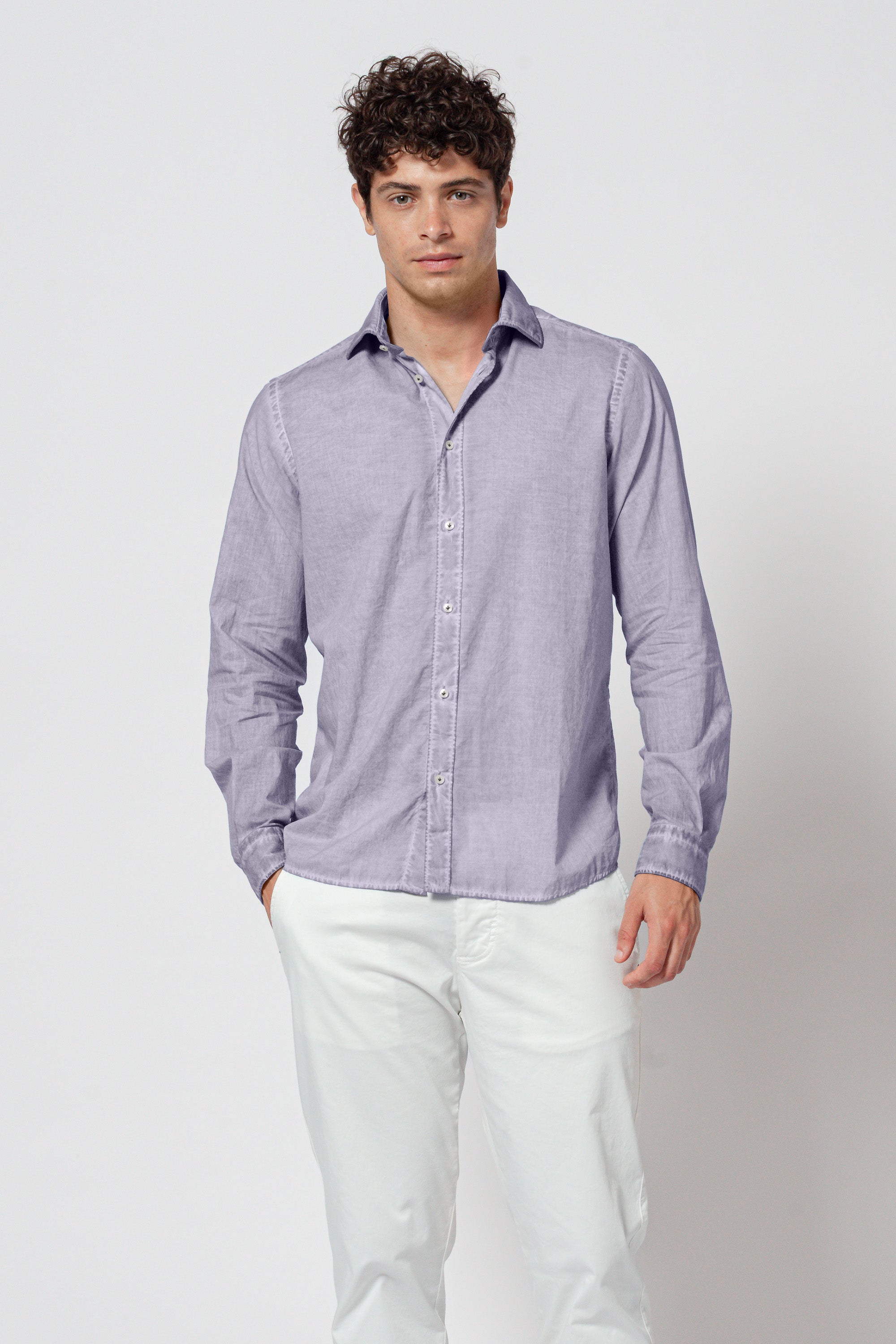 Robert Voile Shirt - Lavanda