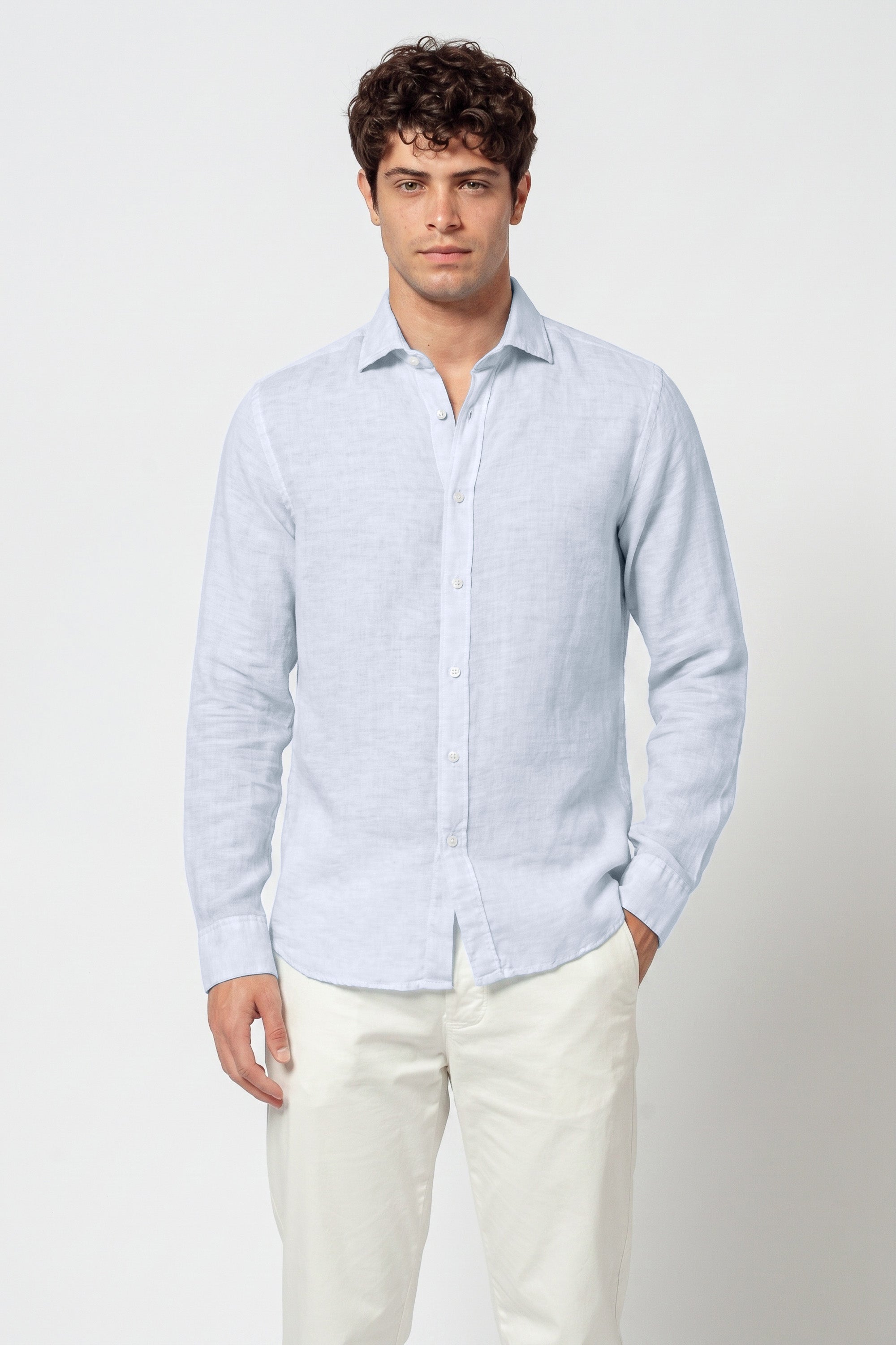 Robert Linen Blend Shirt - Anice