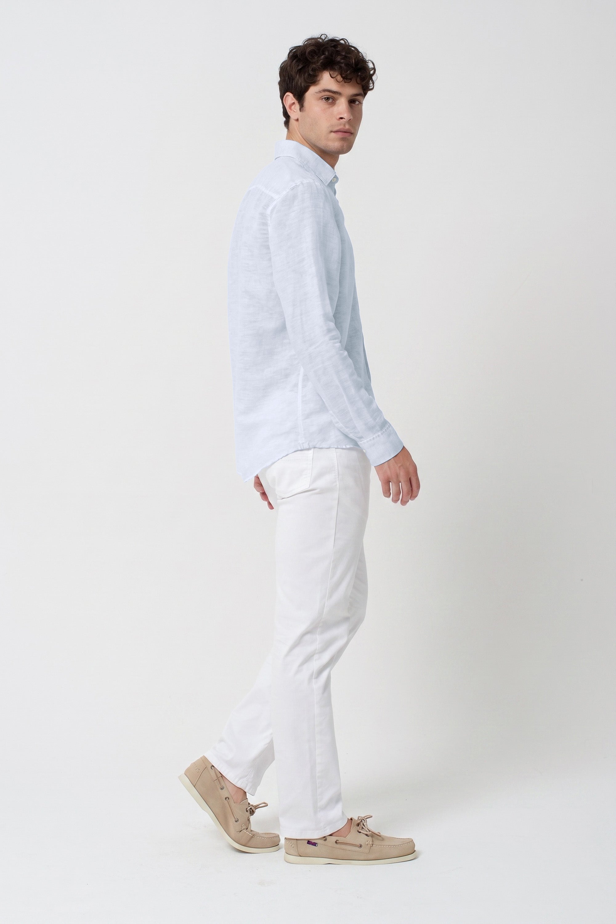 Robert Linen Blend Shirt - Anice