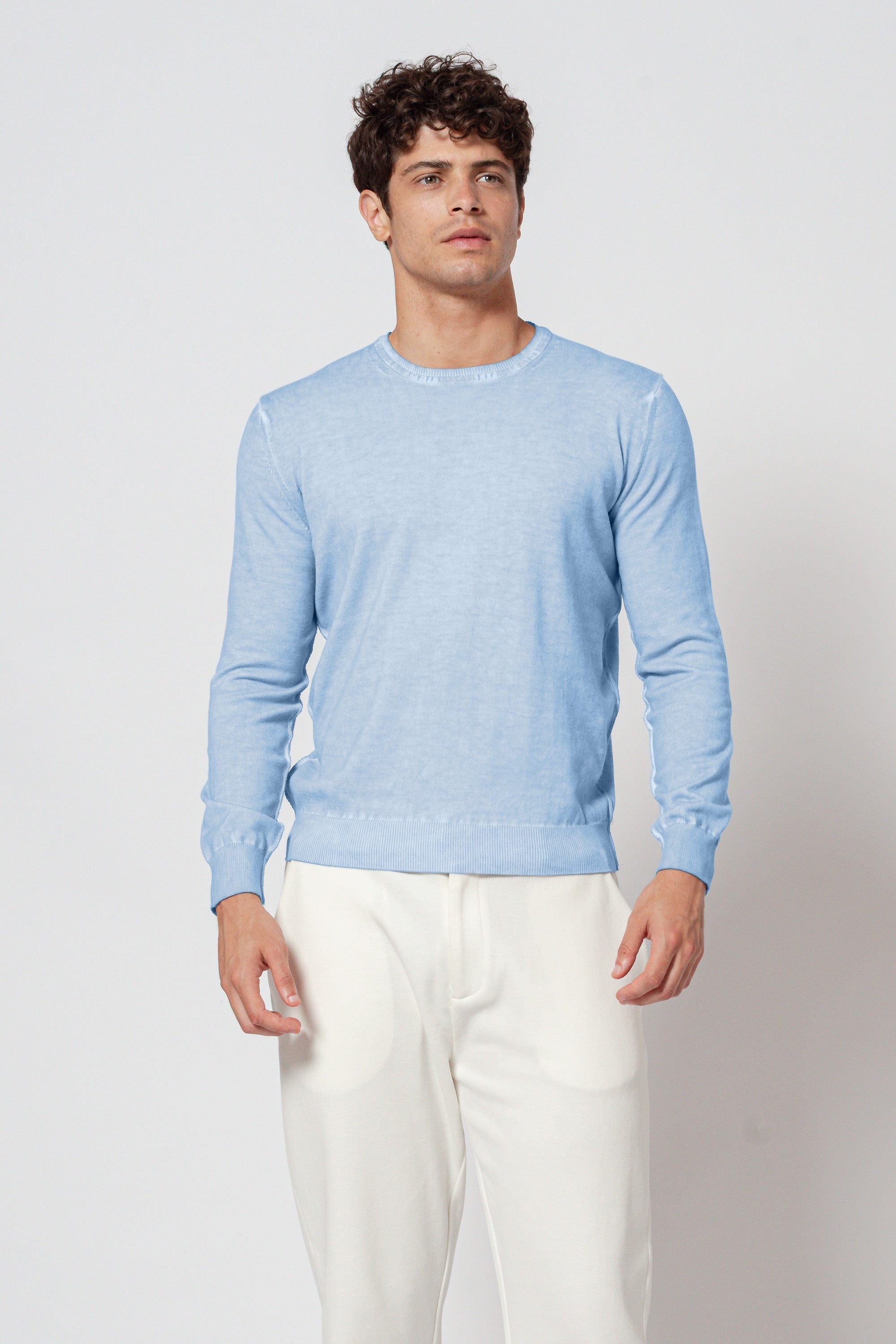 Bob Crew Knit - Santorini