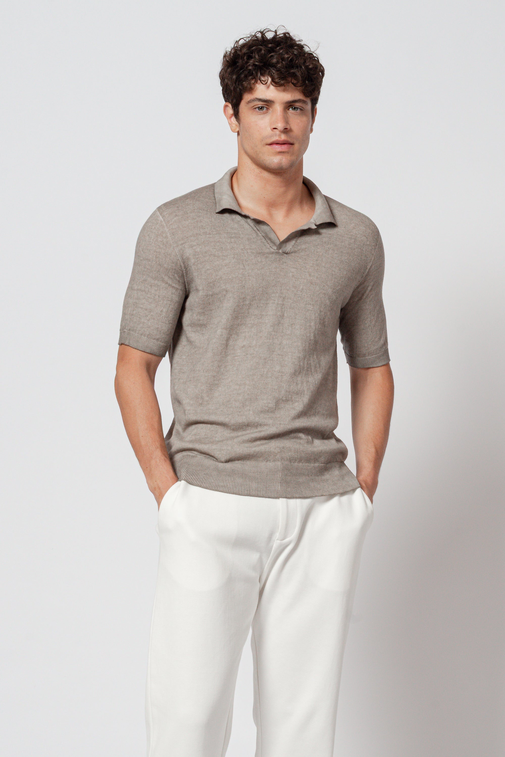 Nico Knit Polo - Grafite