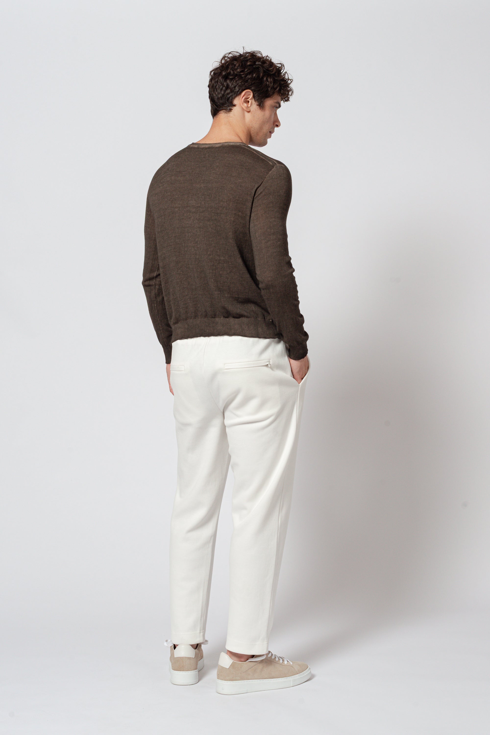 George Crew Knit - Cliff