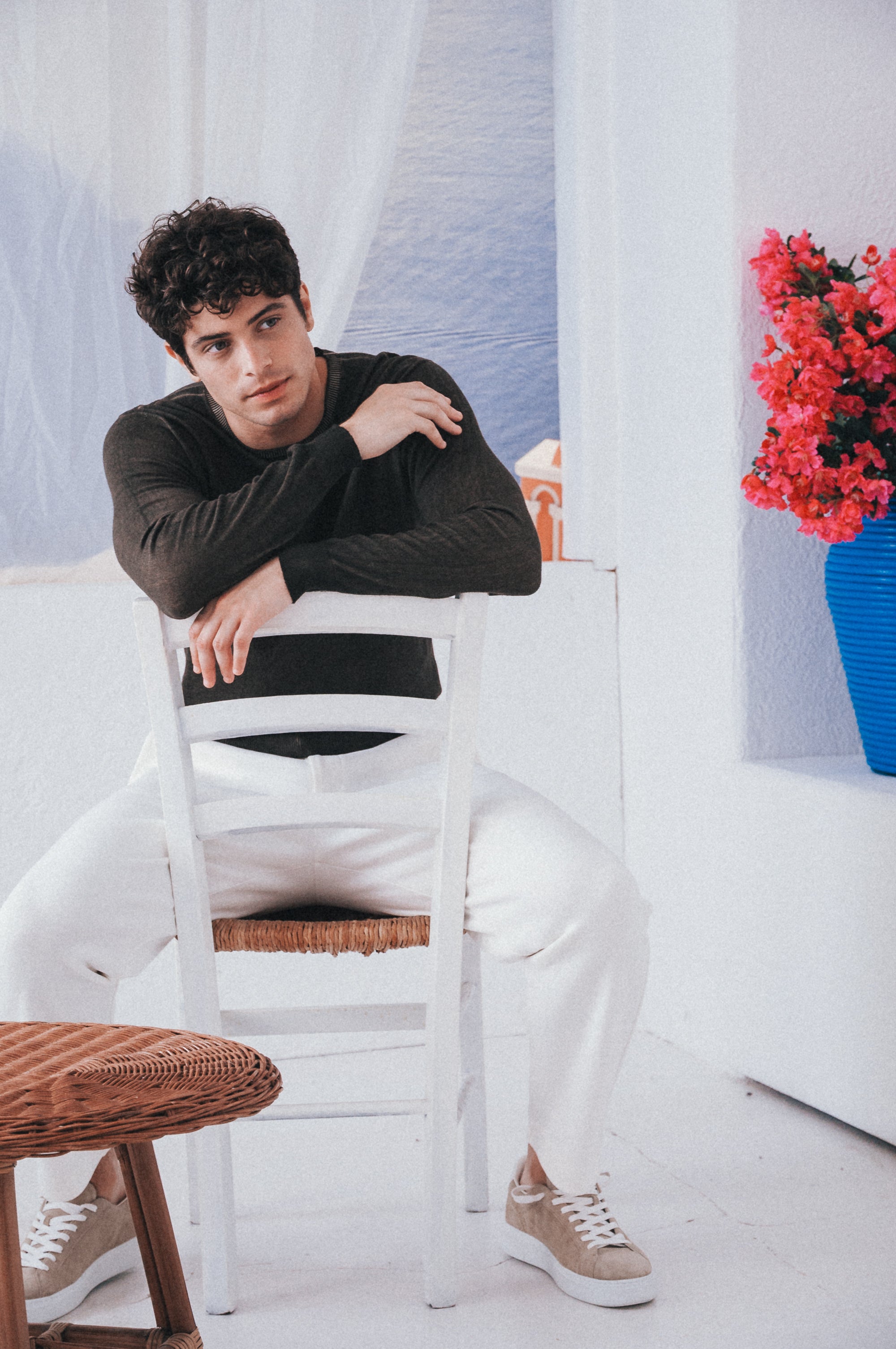 George Crew Knit - Cliff