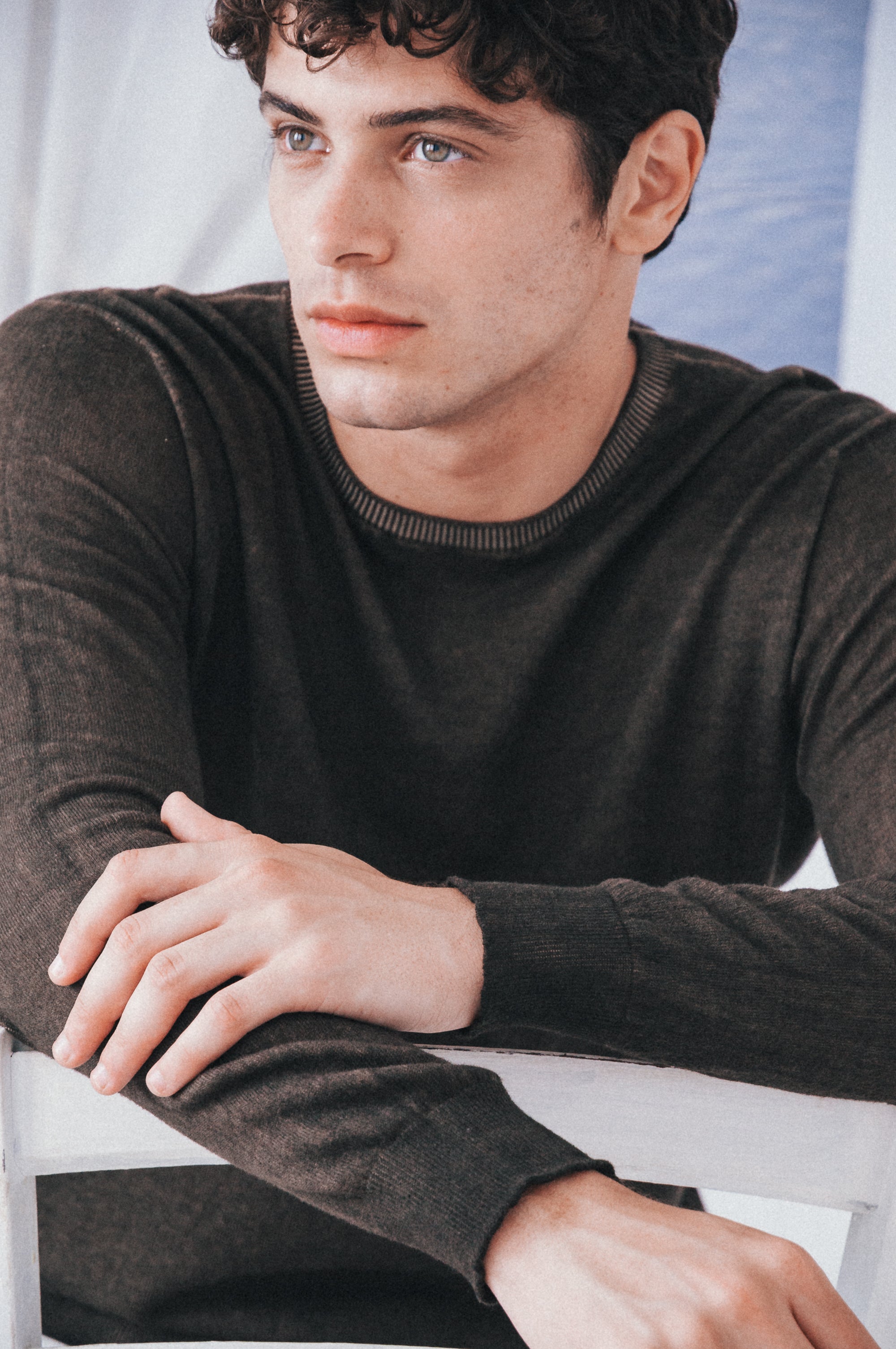 George Crew Knit - Cliff