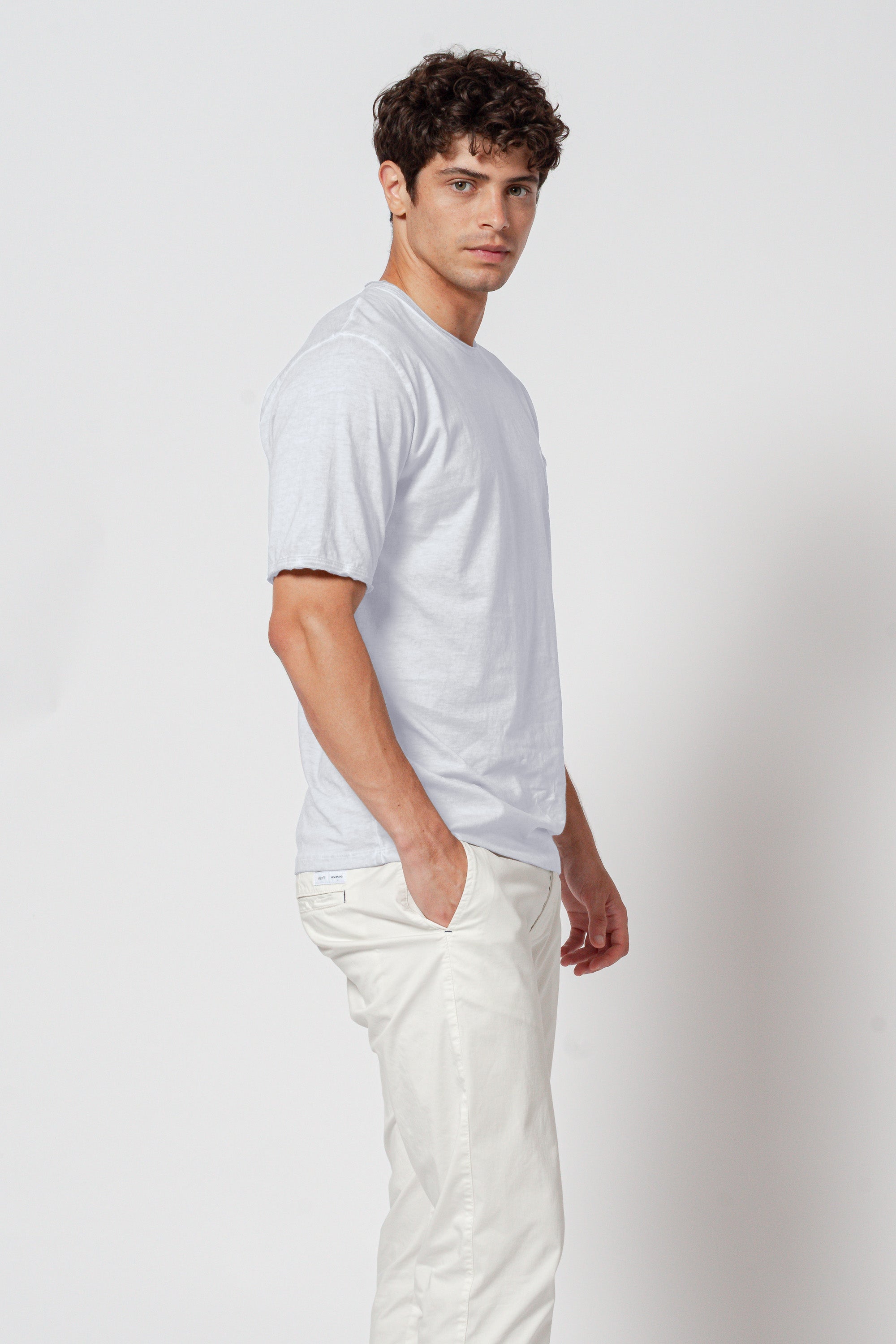 Postcard T-shirt - White