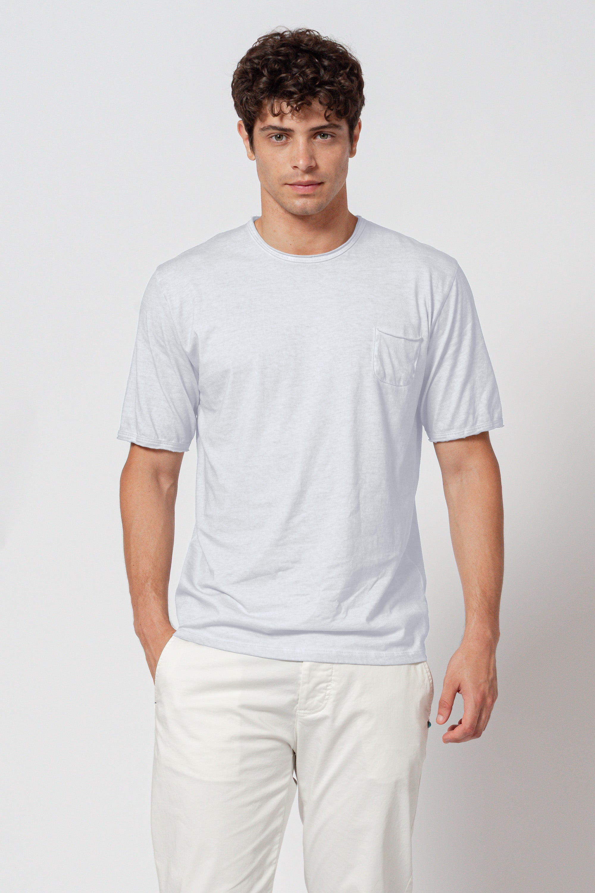 Postcard T-shirt - White