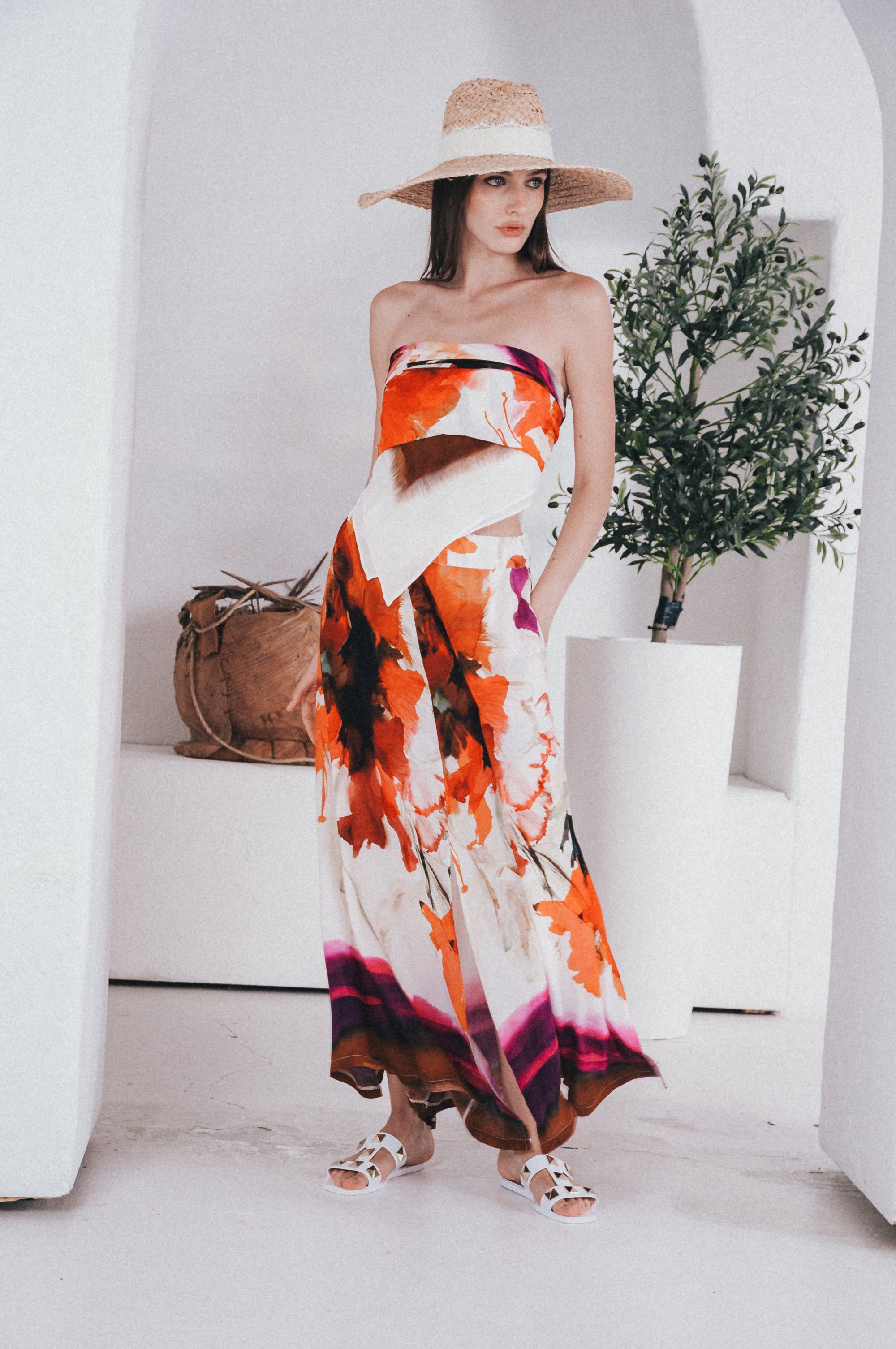 Melody Foulard - White