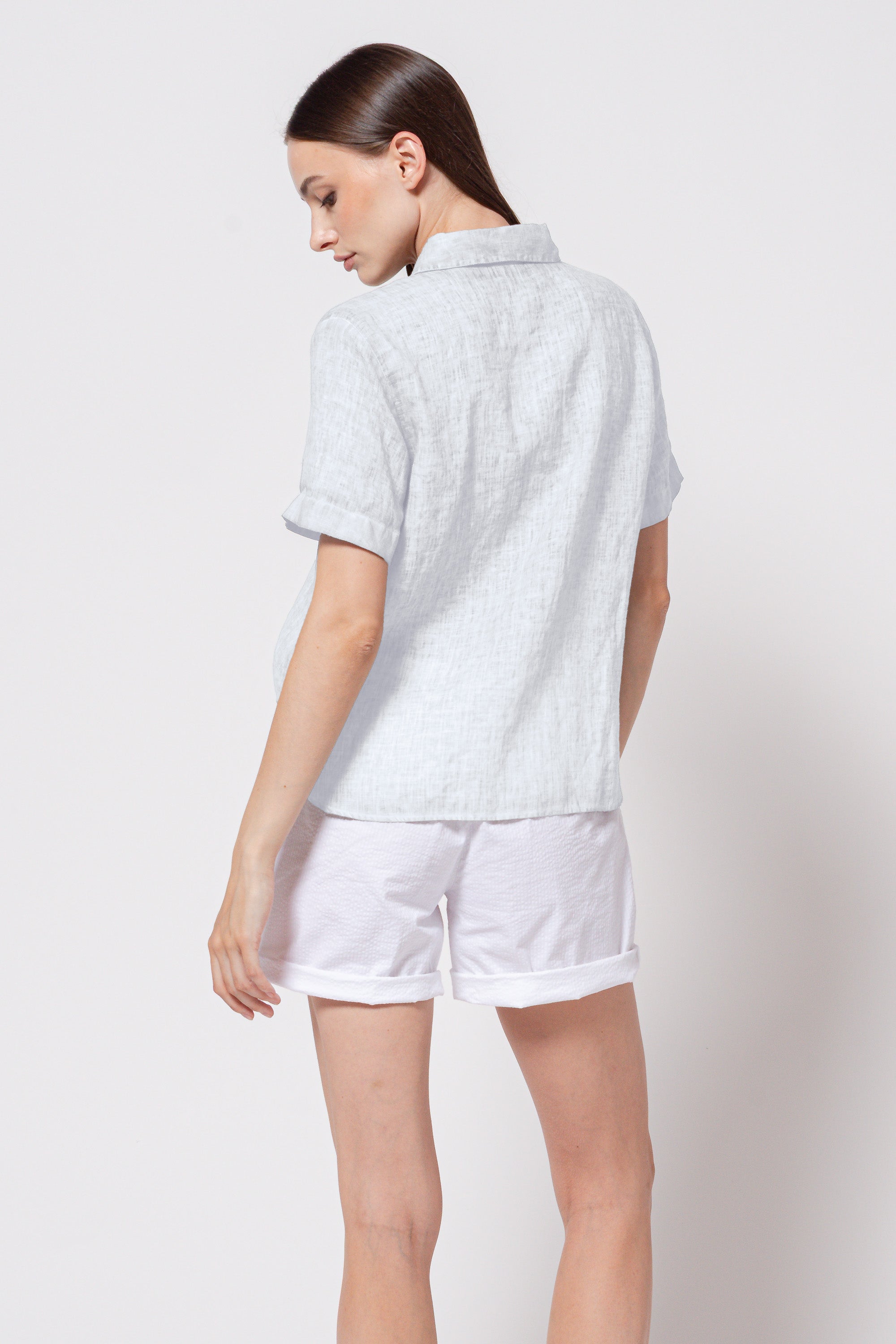Sanna Linen Shirt - White