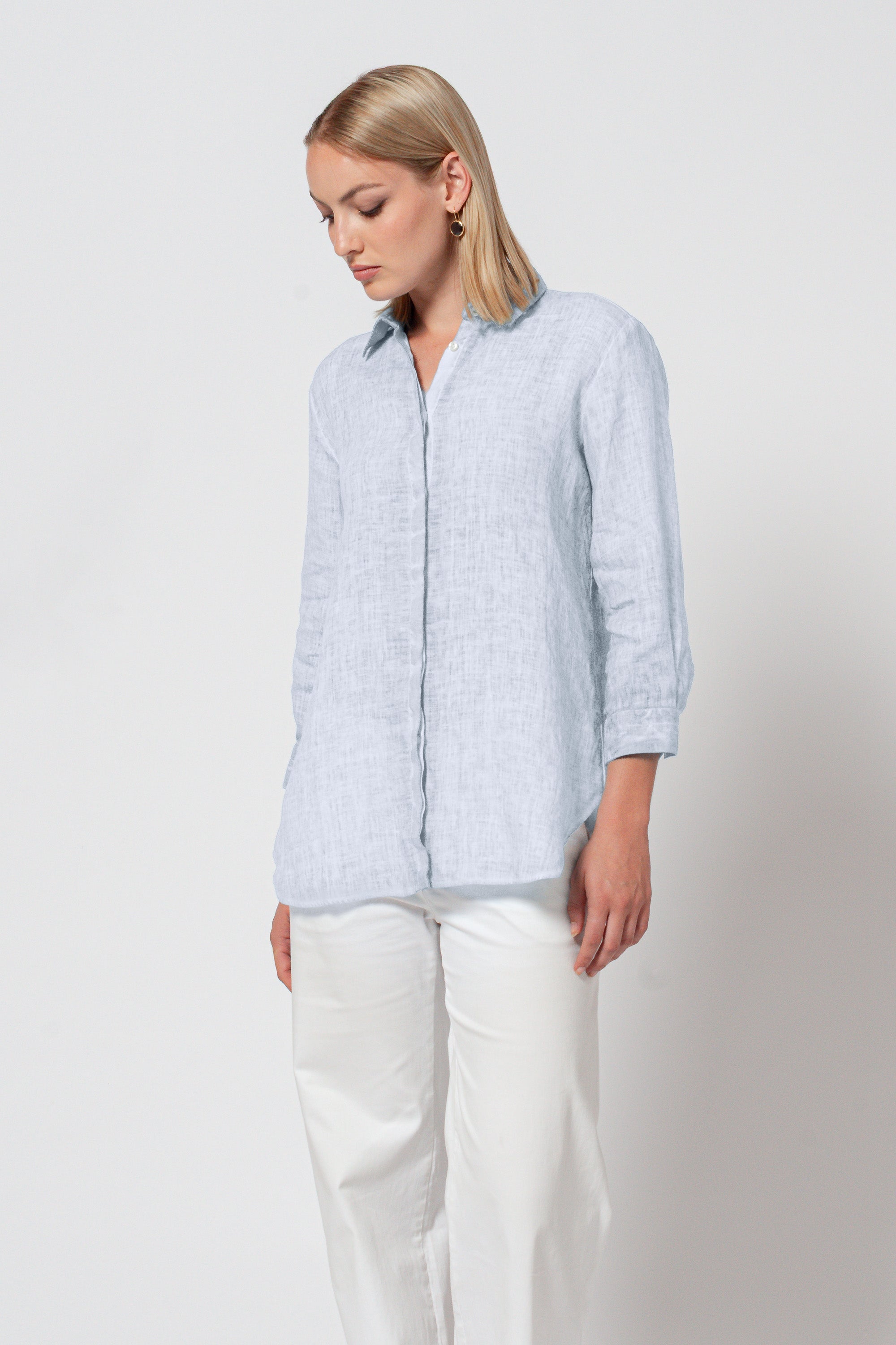 Augustina Linen Shirt - Anice