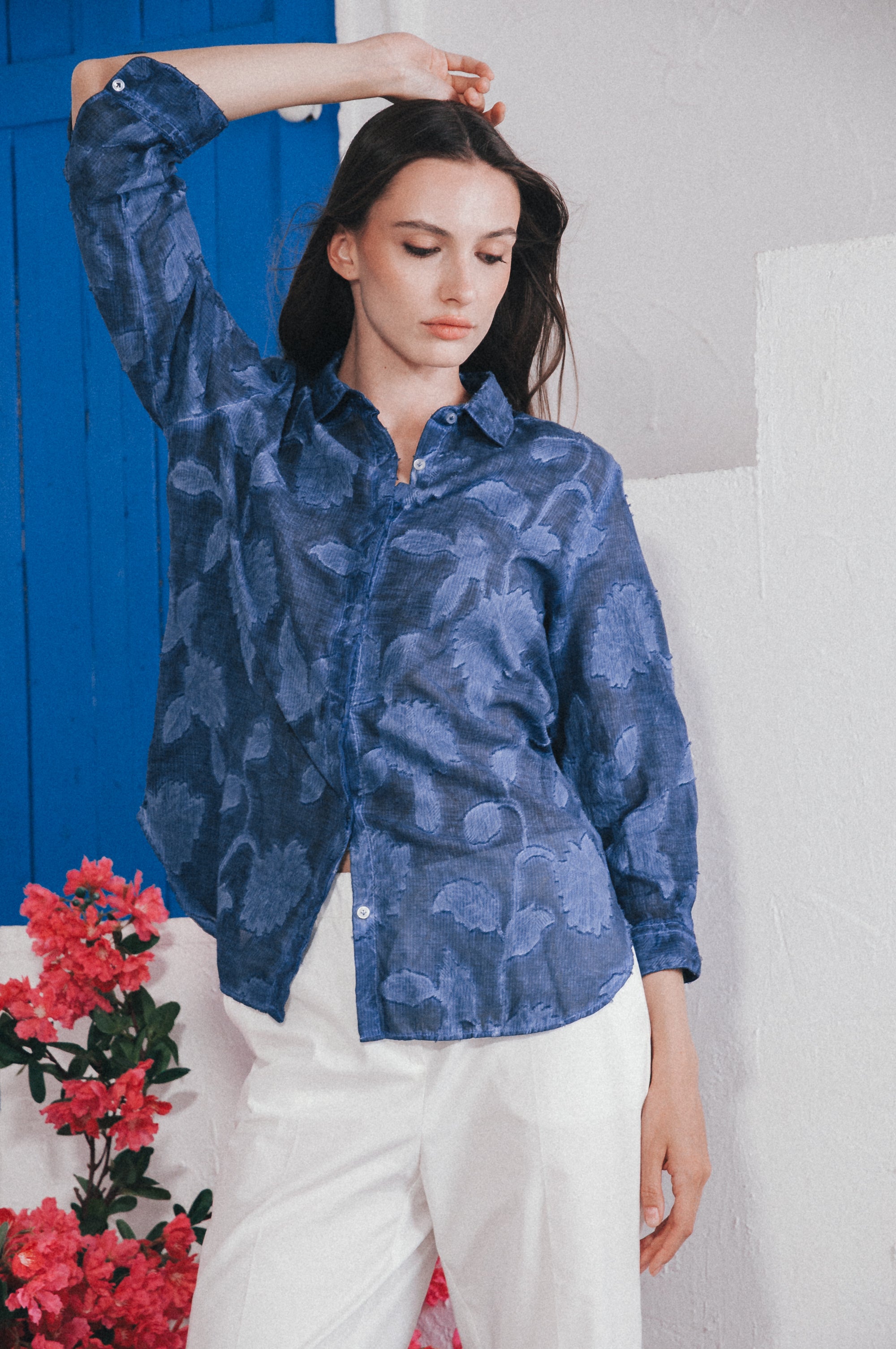 Augustina Striped Shirt - Nautico