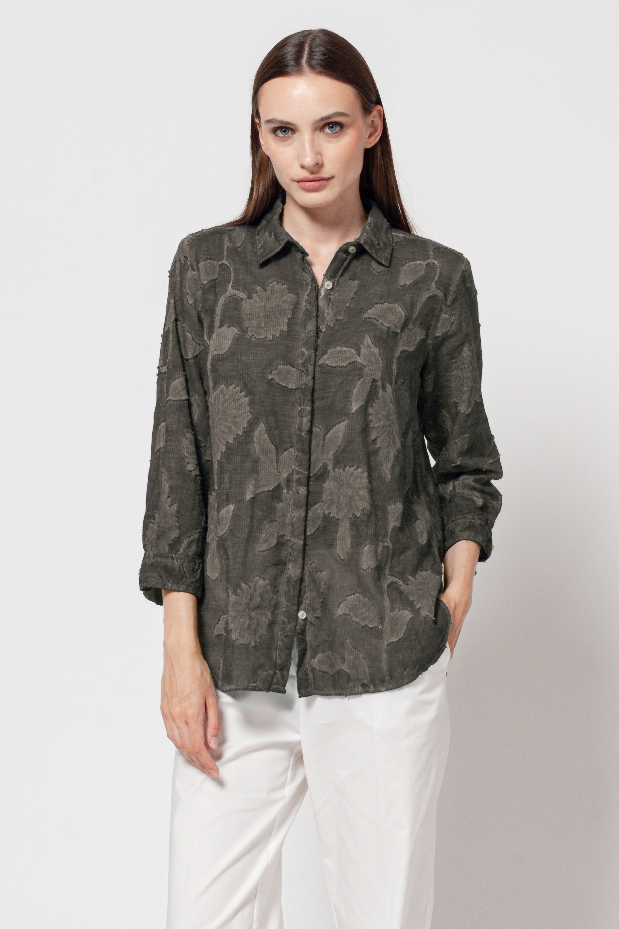 Augustina Striped Shirt - Cliff