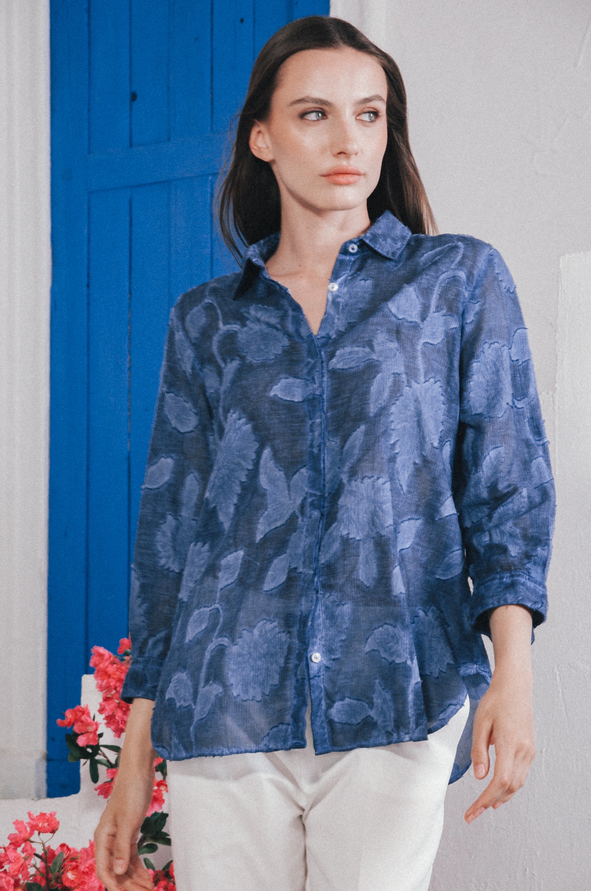 Augustina Striped Shirt - Nautico