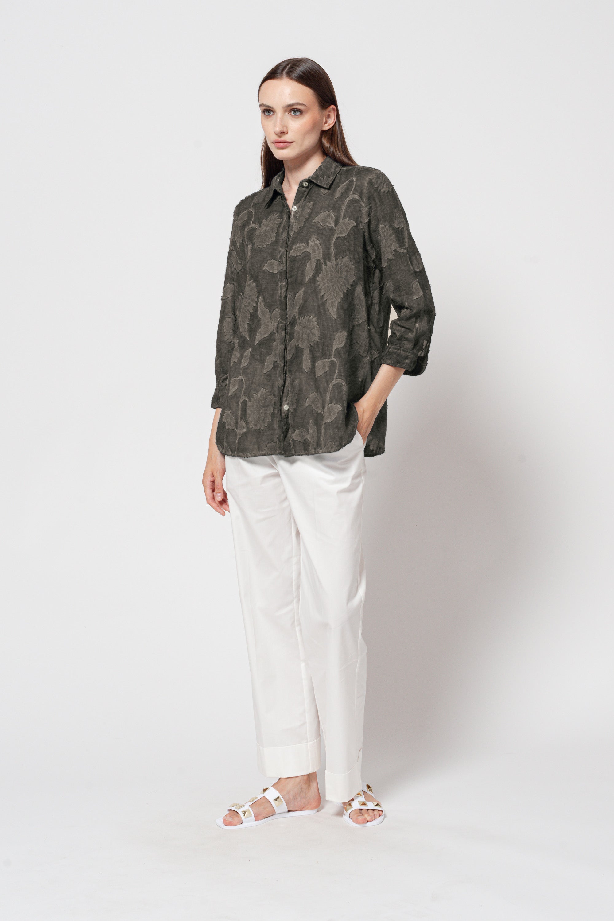 Augustina Striped Shirt - Cliff
