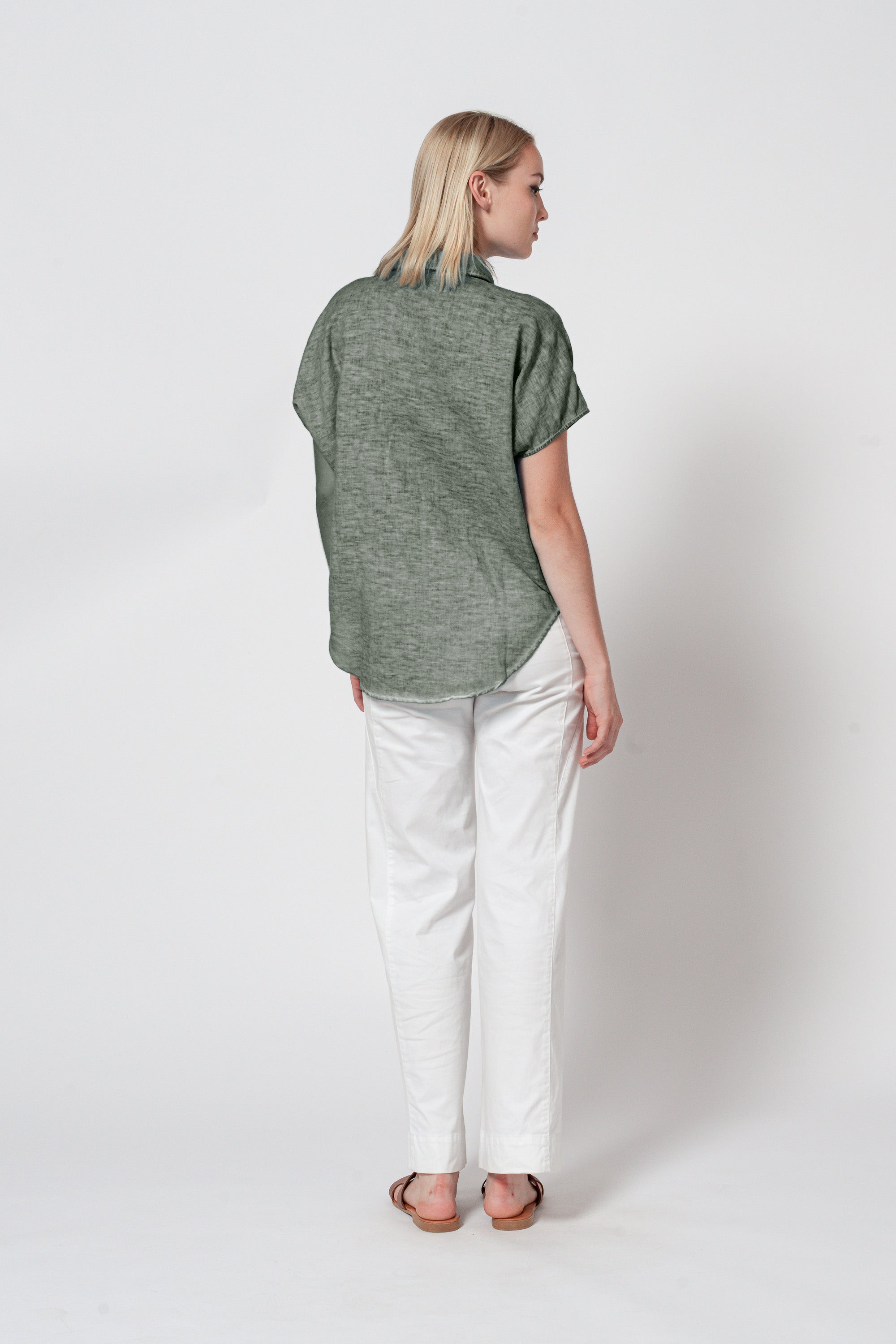 Sally Shirt - Salvia