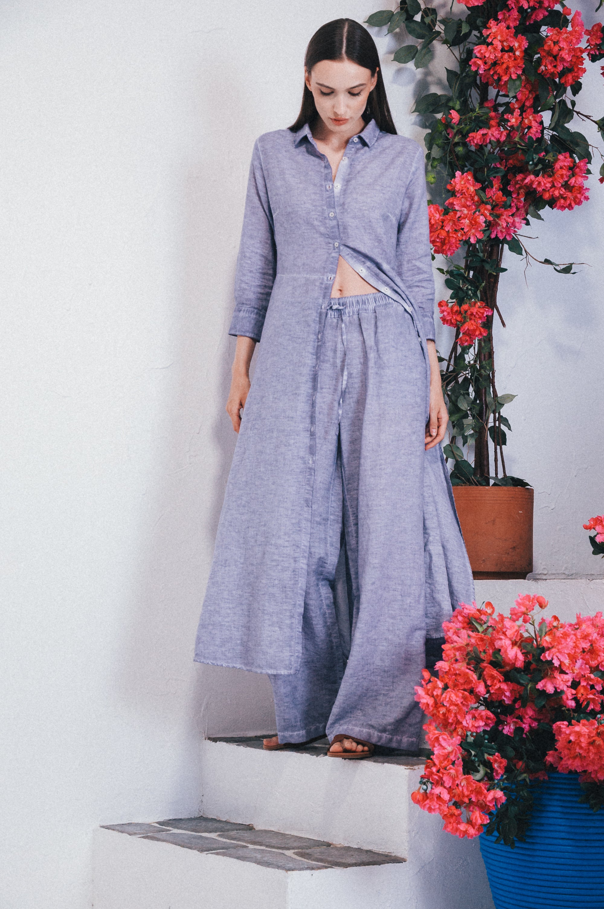 Broka Shirtdress - Lavanda