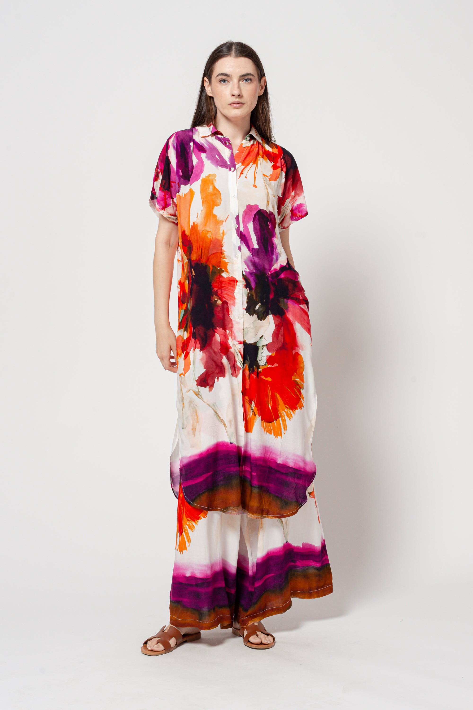 Balera Shirtdress - White