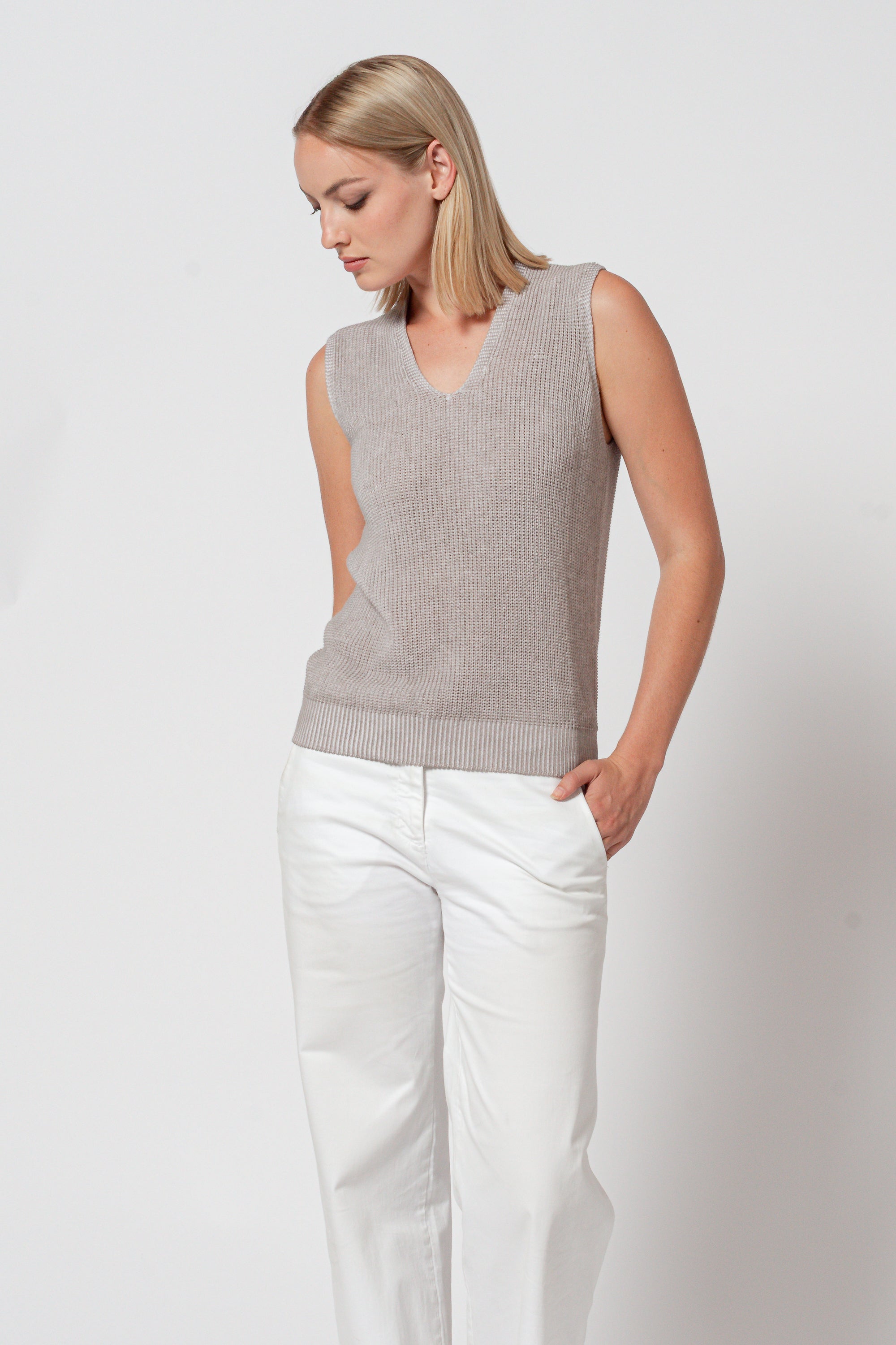 Taggia Vest - Canapa