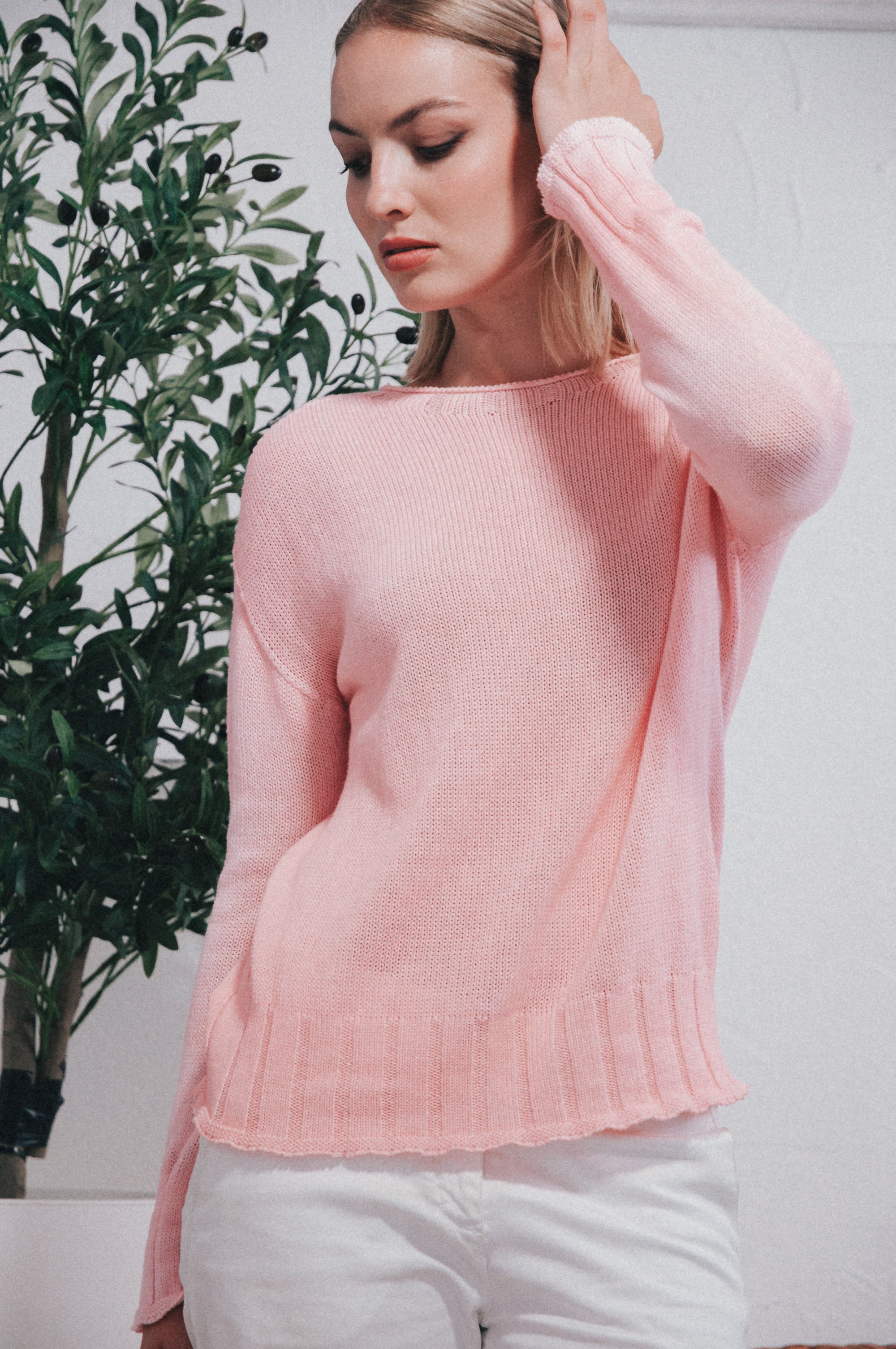 Beuca Knit - Flamingo