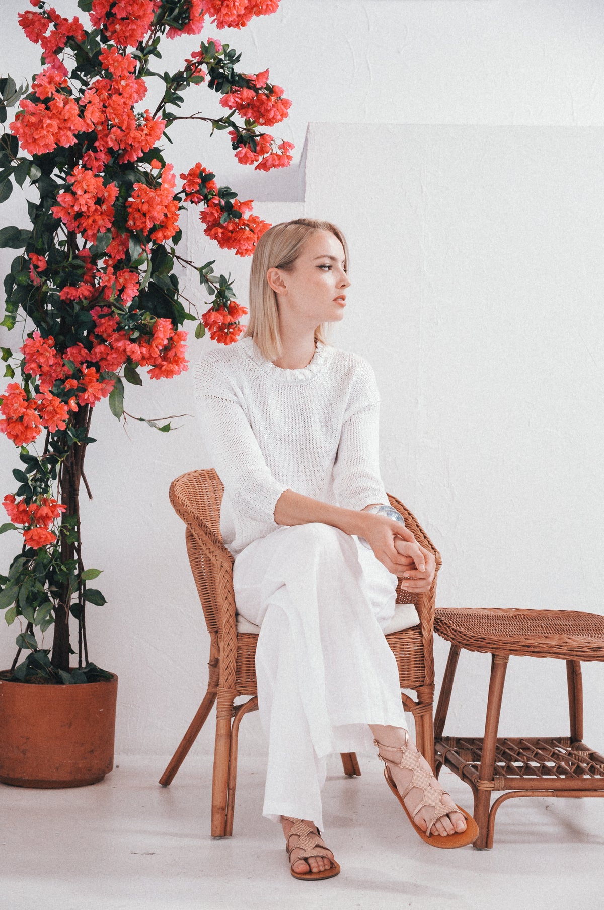 Poppy Crew Lux - White