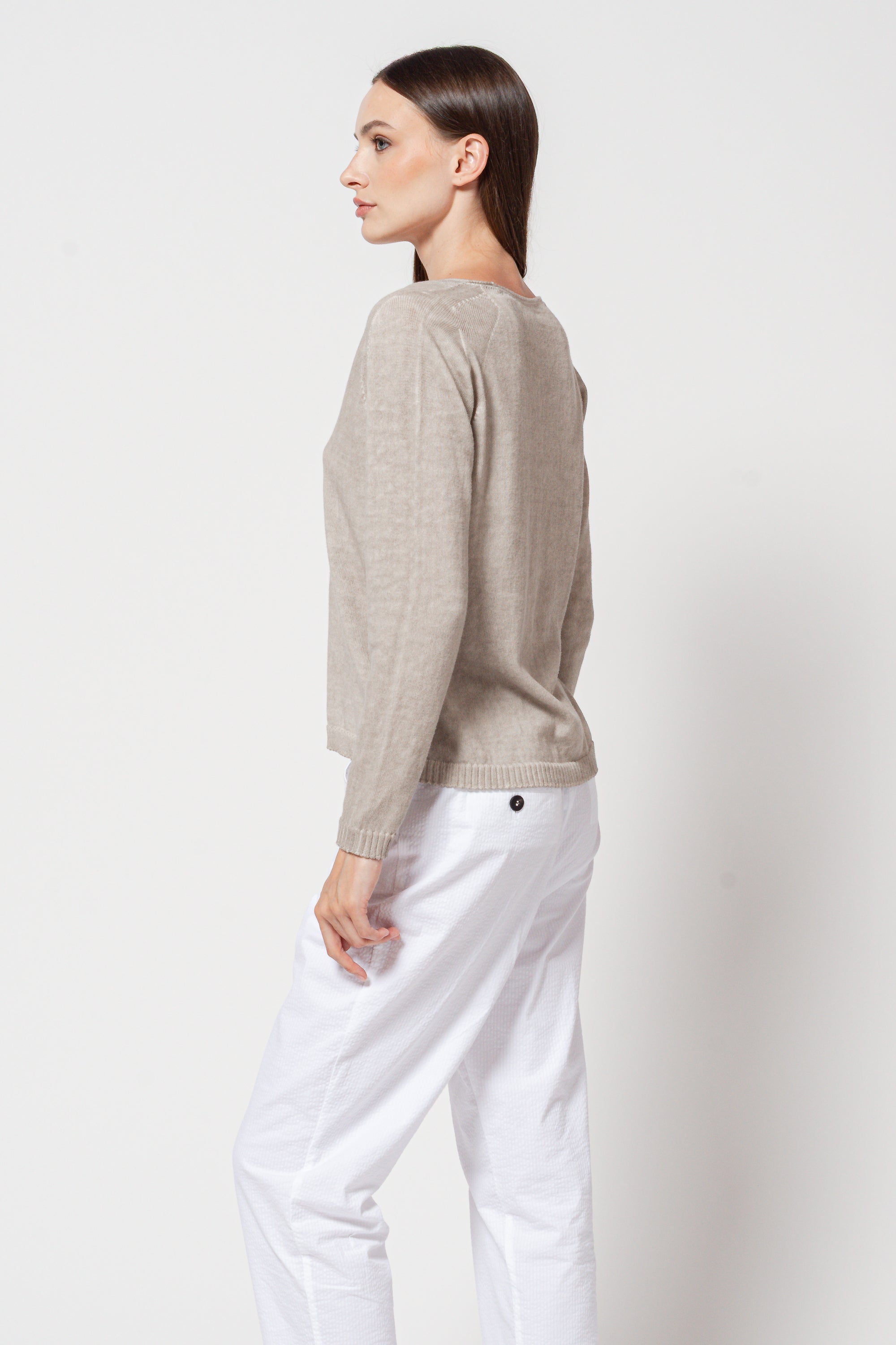Veronica V Knit - Canapa