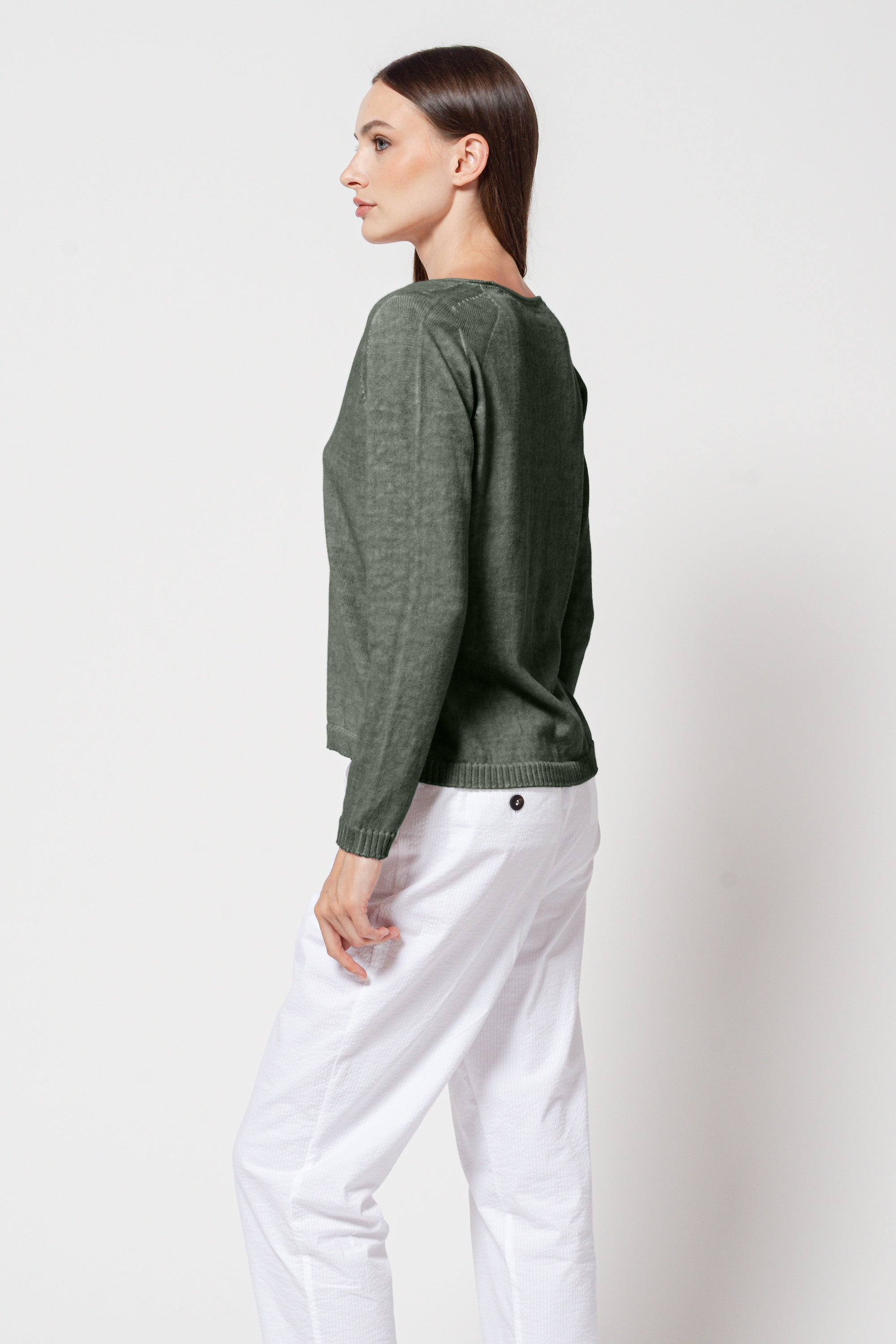 Veronica V Knit - Salvia