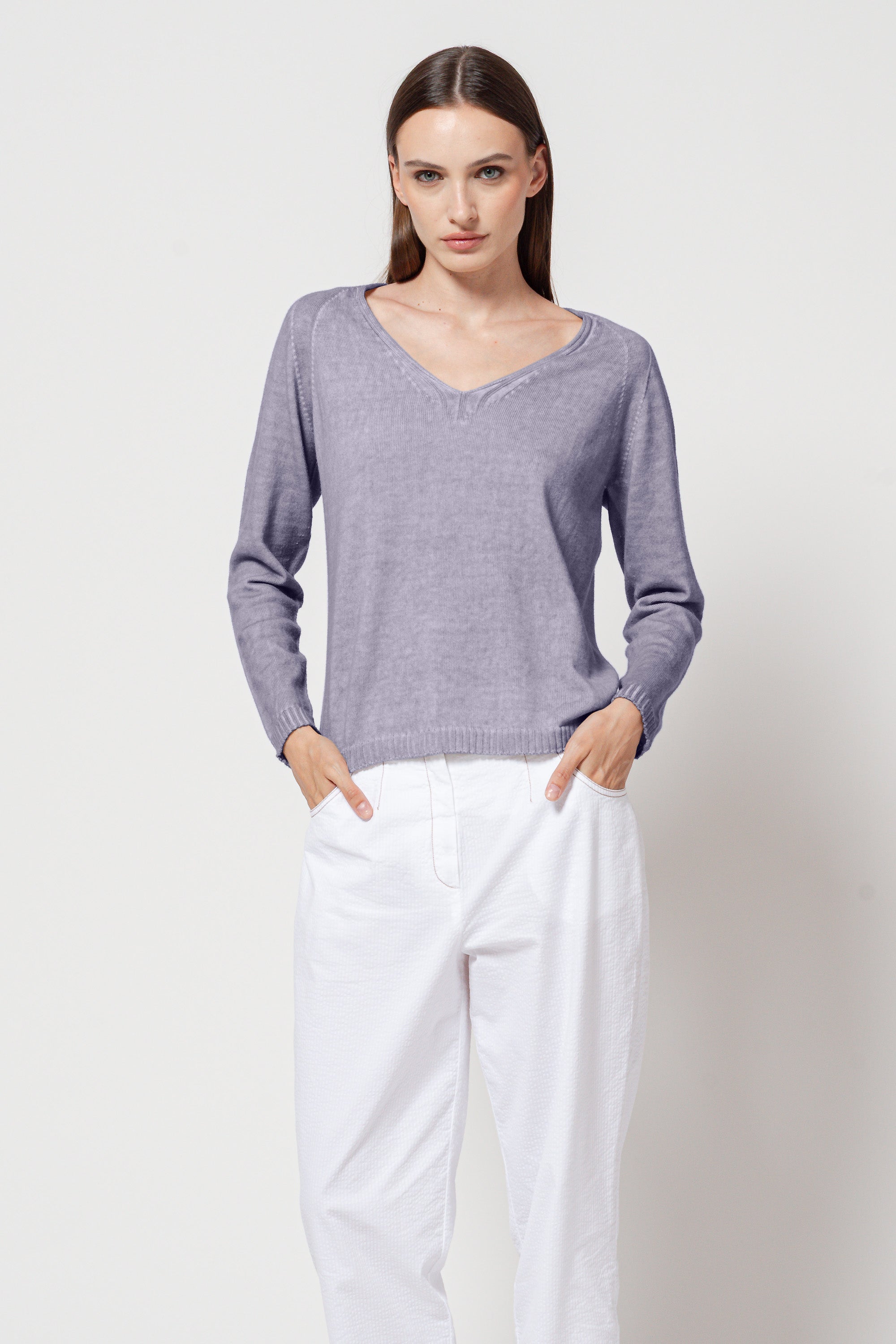 Veronica V Knit - Lavanda