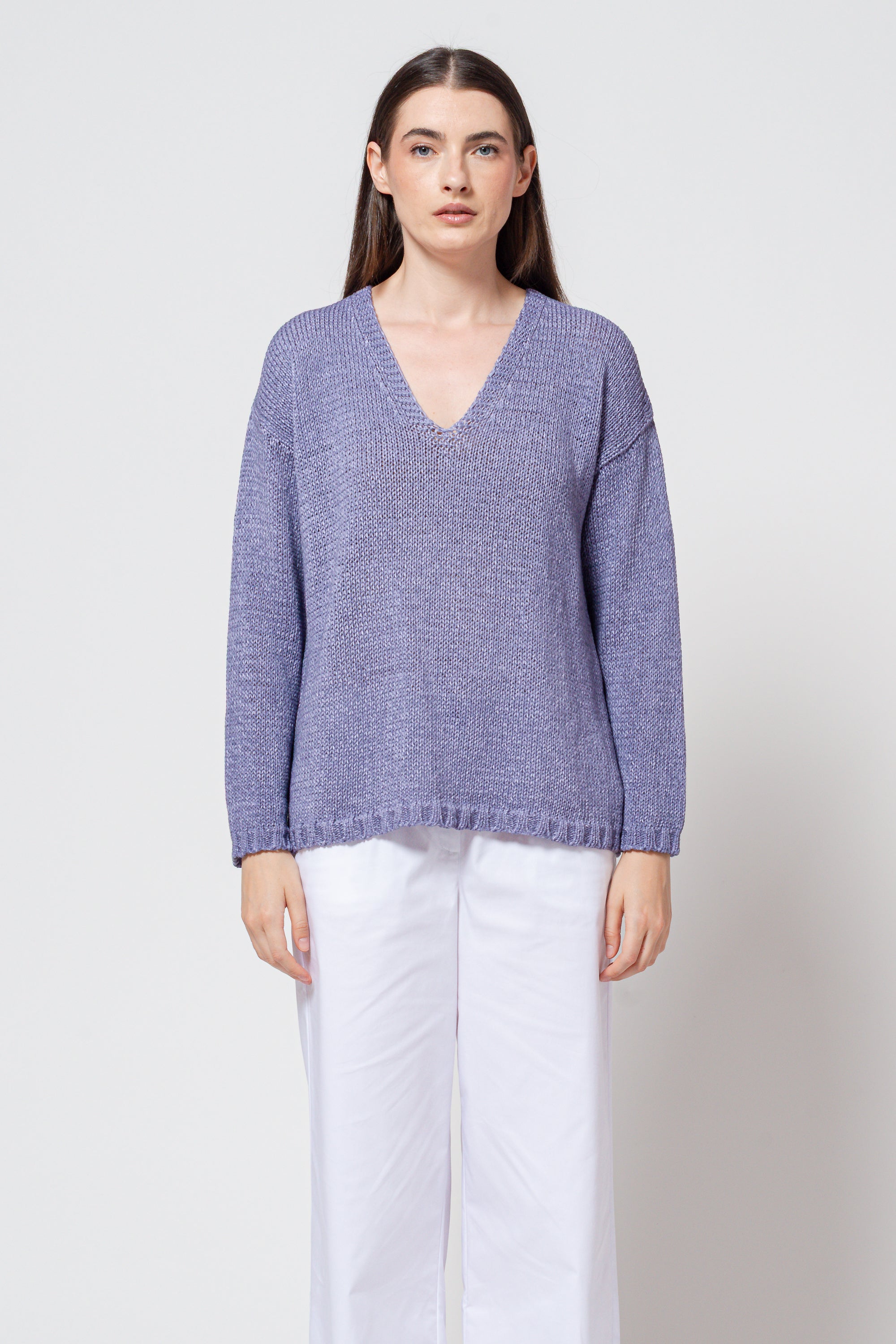 Perry V Knit - Lavanda