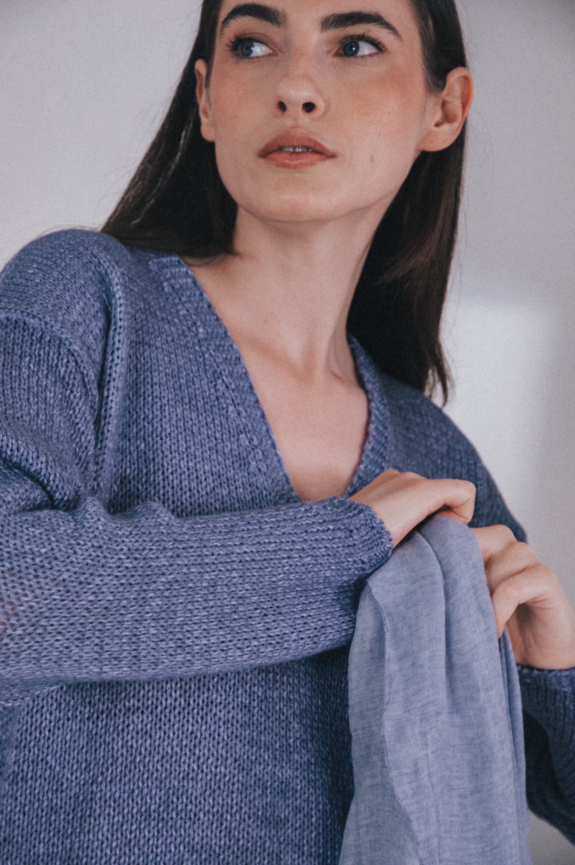 Perry V Knit - Lavanda