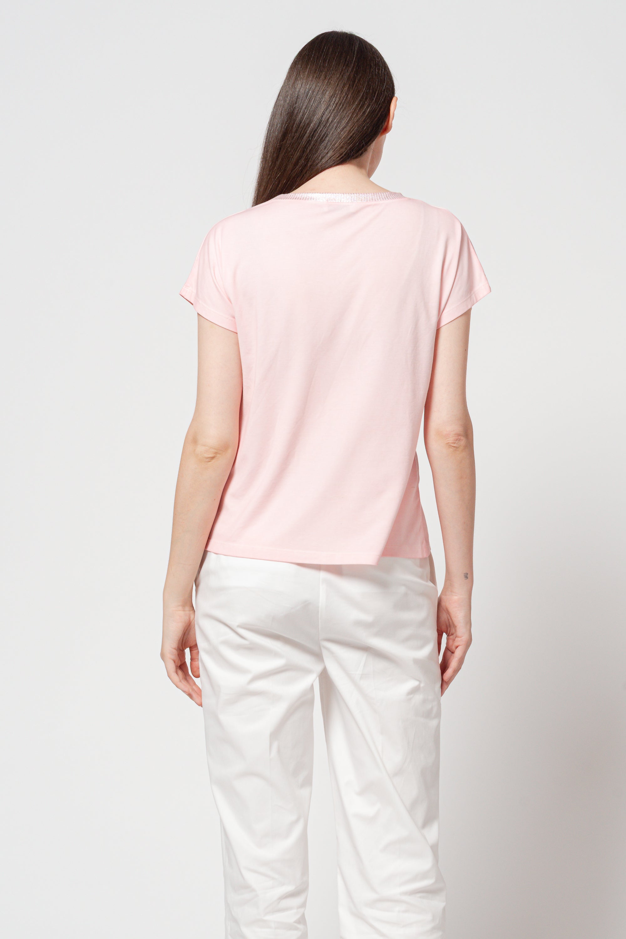Kitty T-shirt - Flamingo