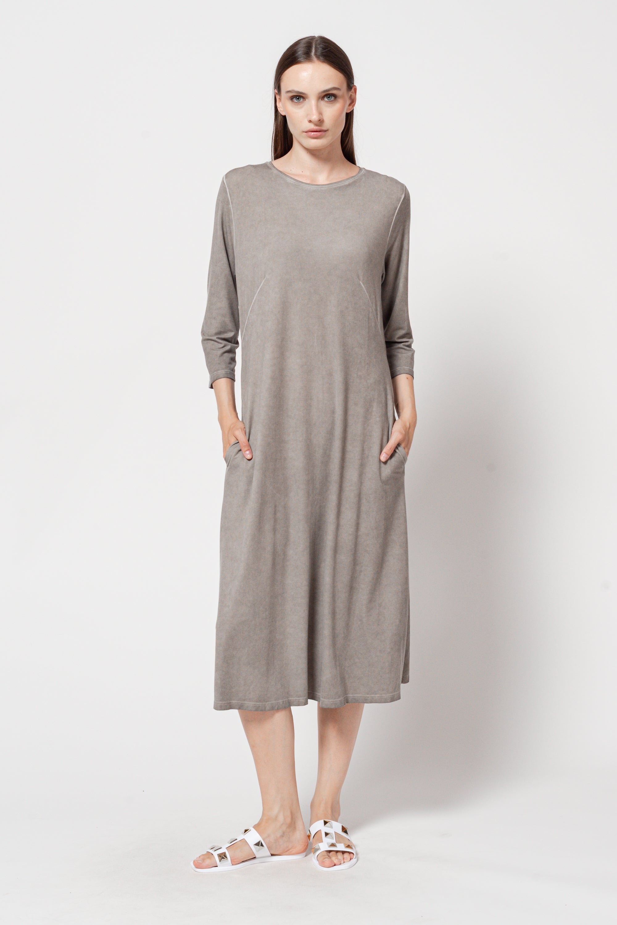 Bayside Dress - Grafite