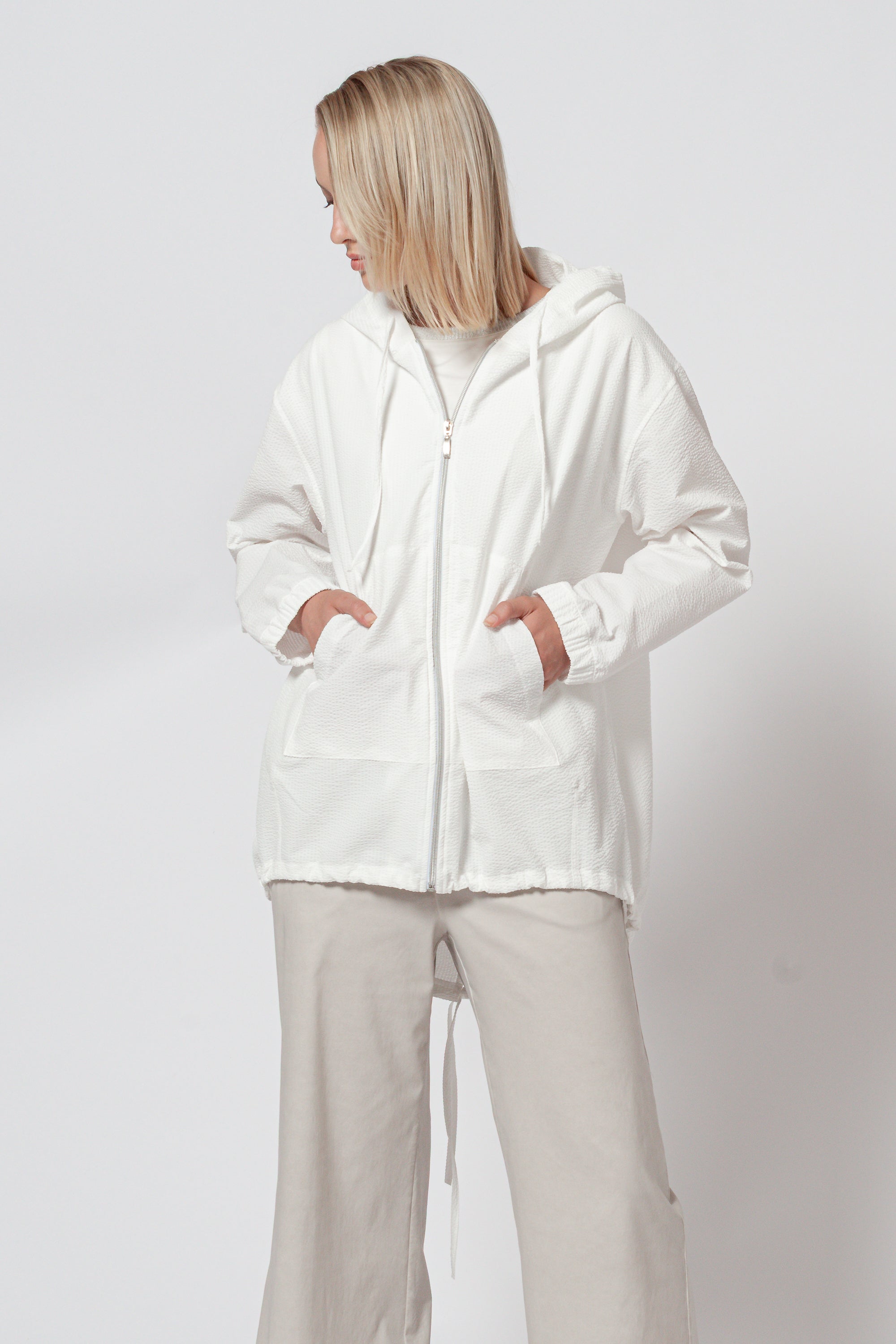 Spinnaker Parka - White