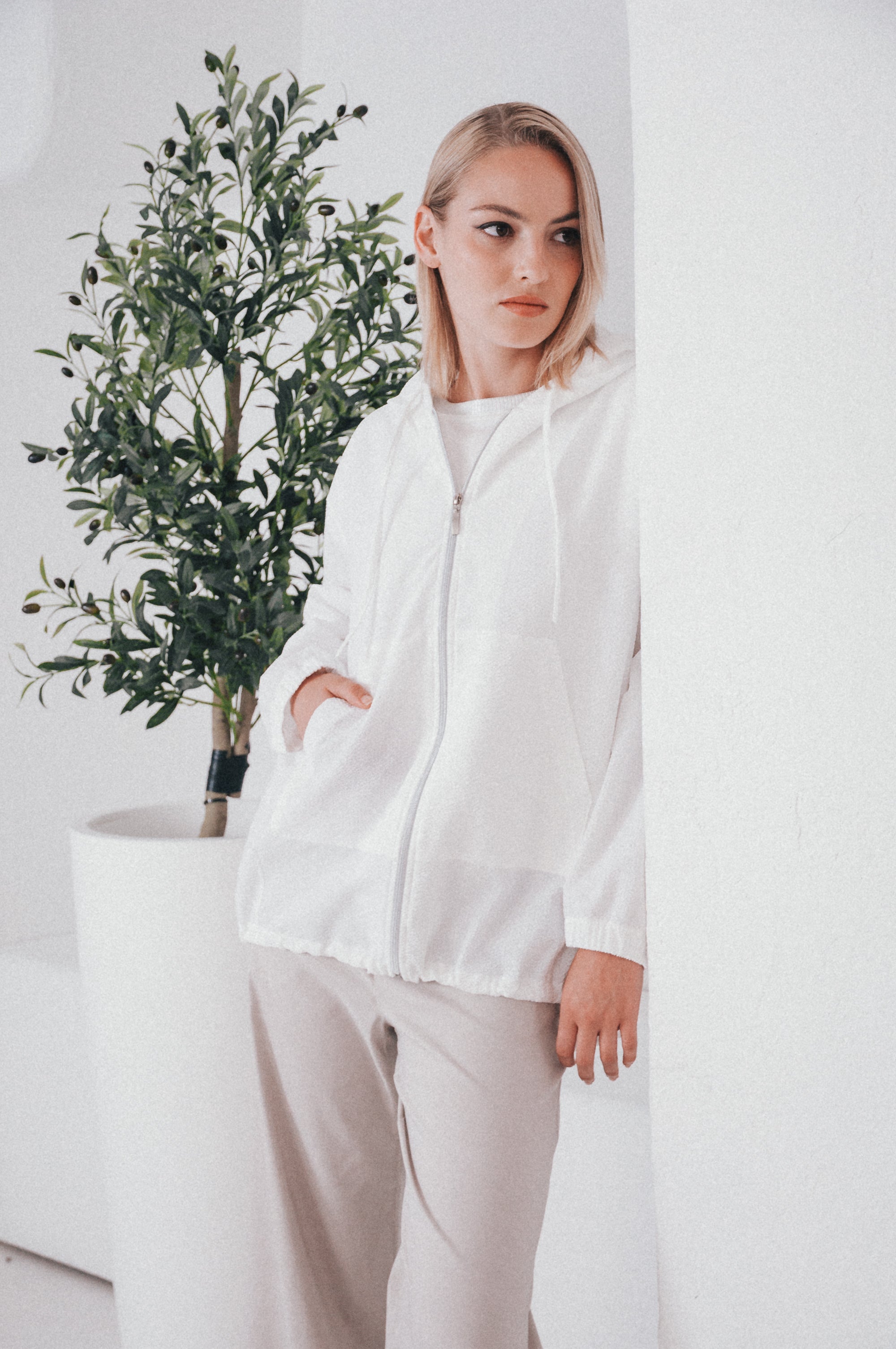 Spinnaker Parka - White
