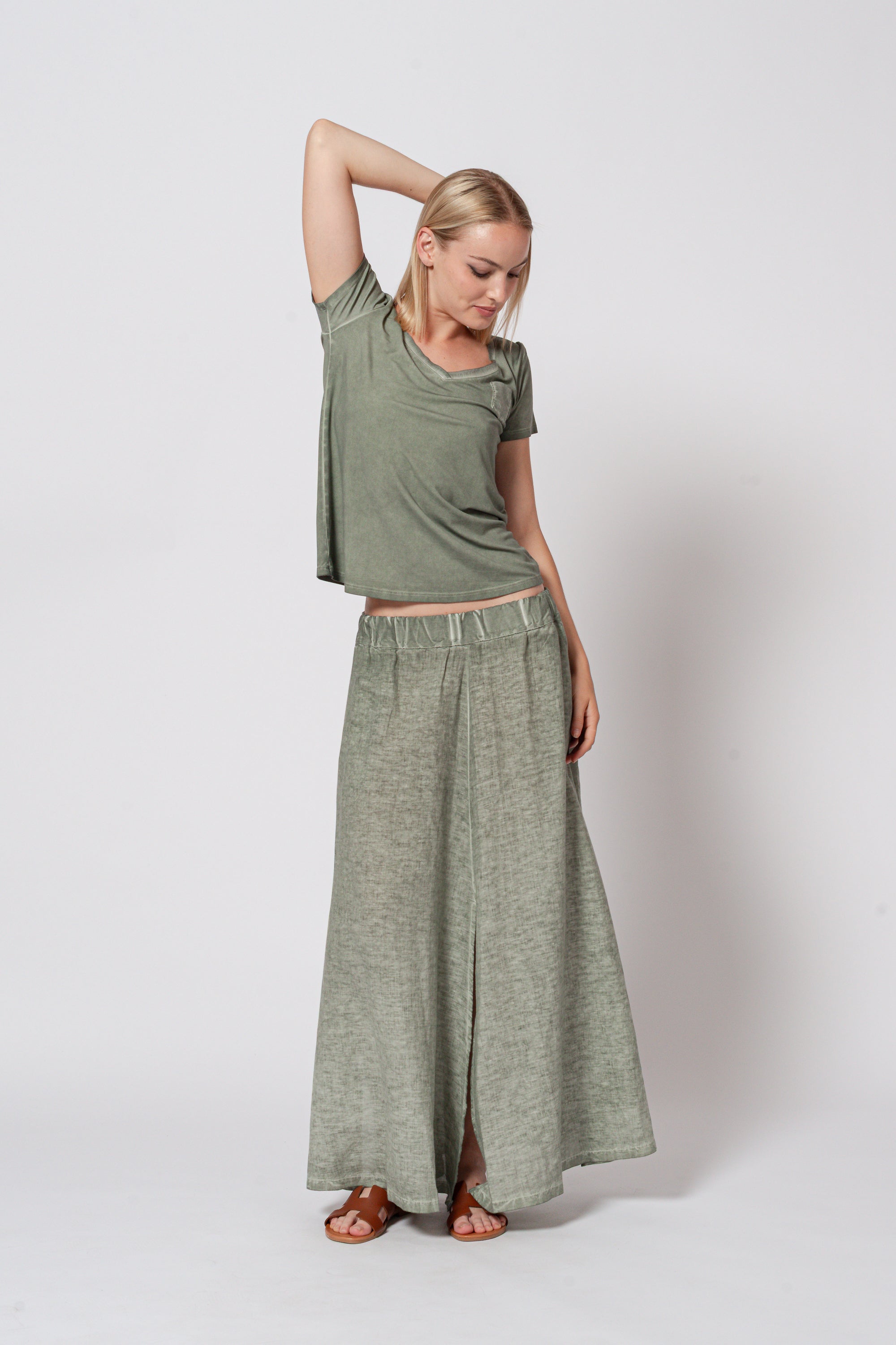 Penelope Skirt - Salvia