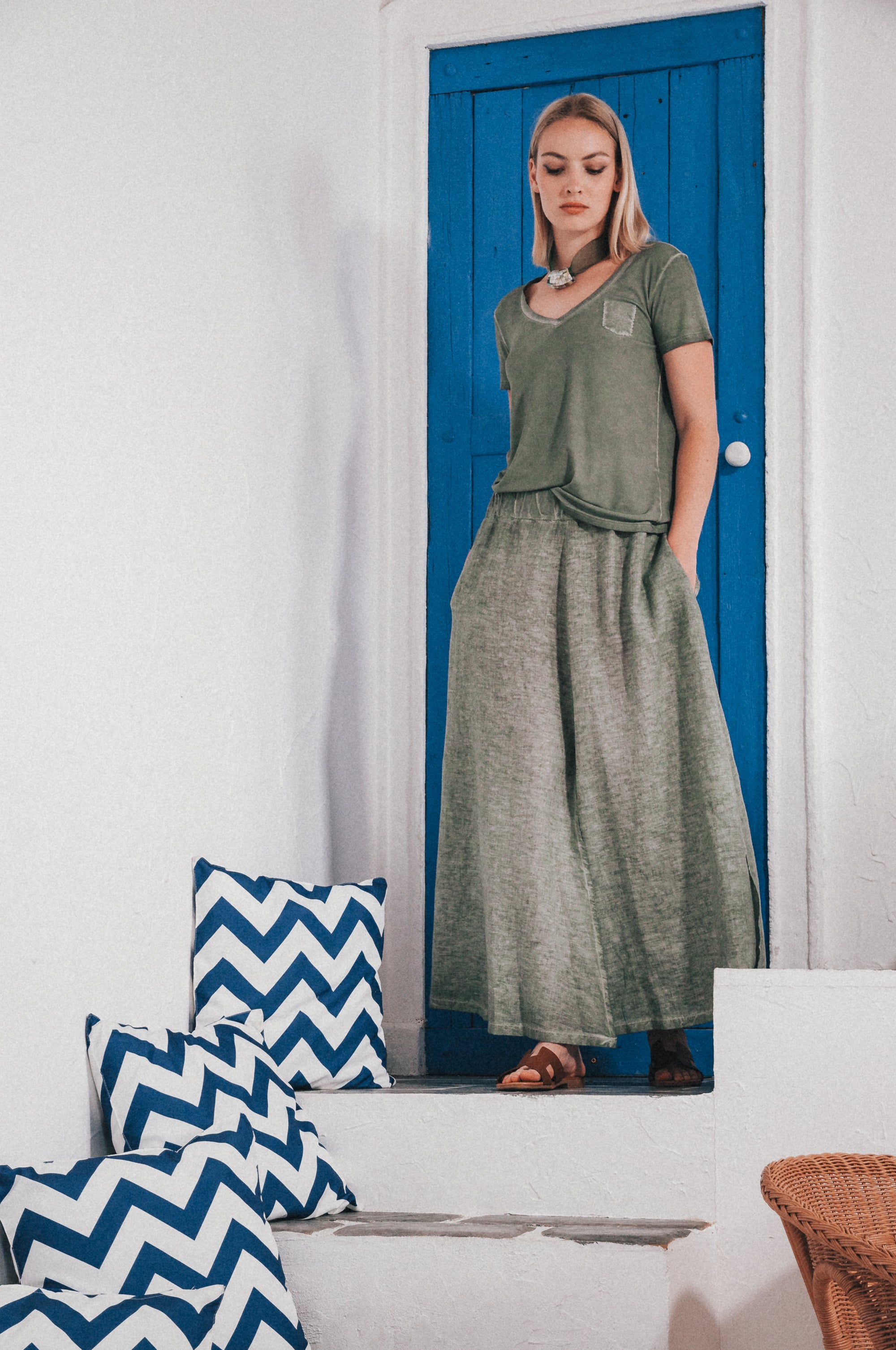 Penelope Skirt - Salvia